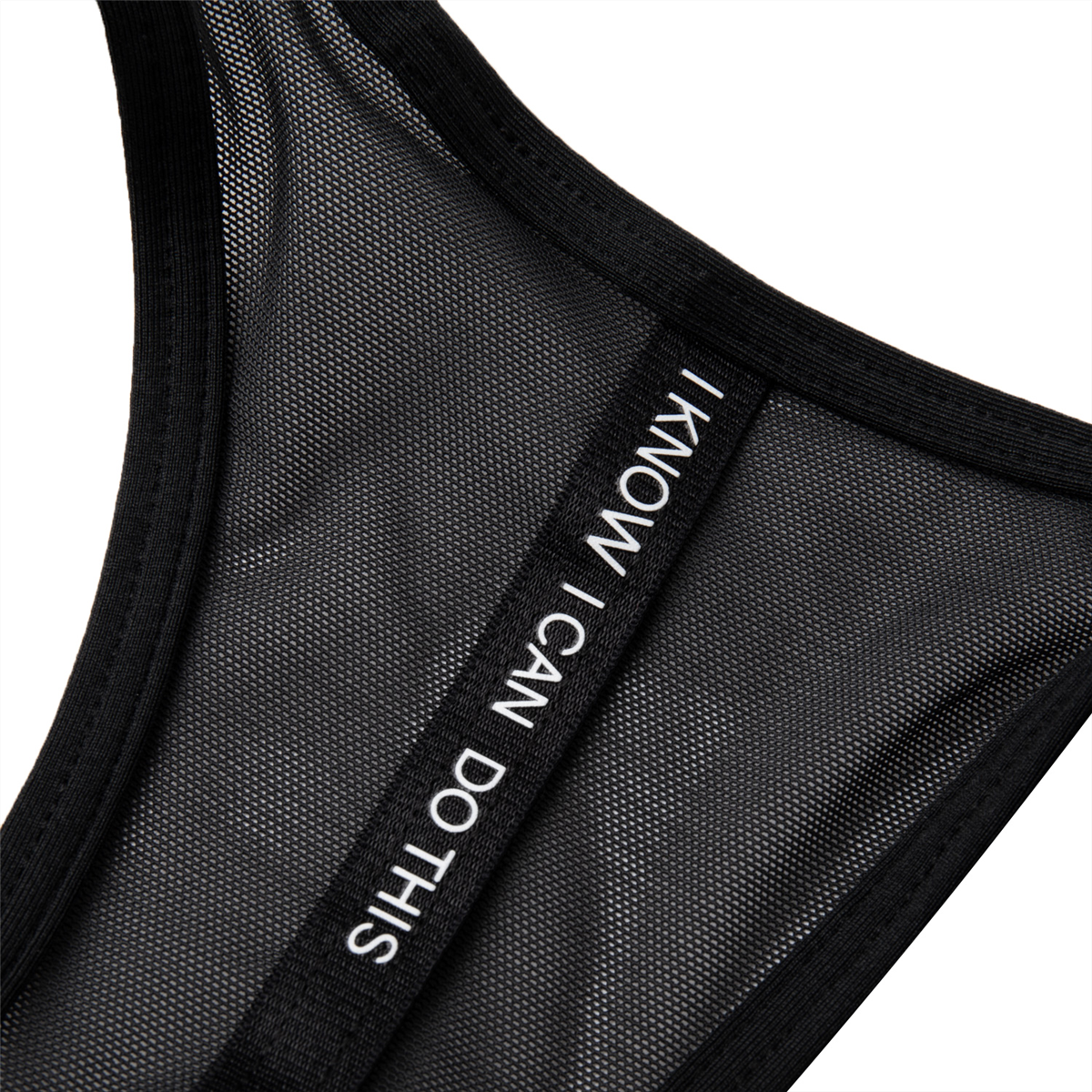 Medium Support SportBH "LN FIT" schwarz - AUBQ076-1 XXL
