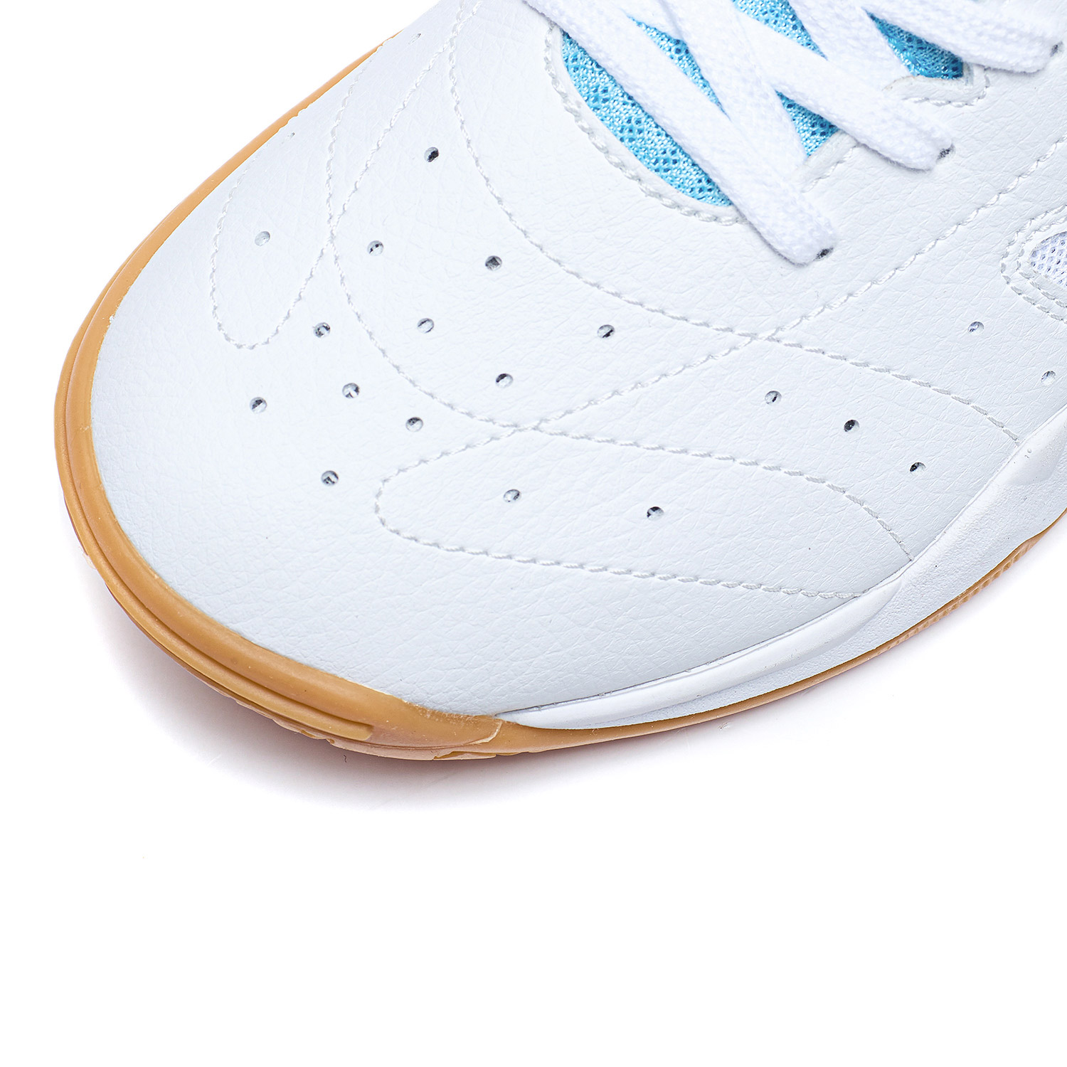 Professional Unisex Table Tennis Shoe "Champion" white/blue - APPS001-6 EU 46 1/3 = US 12