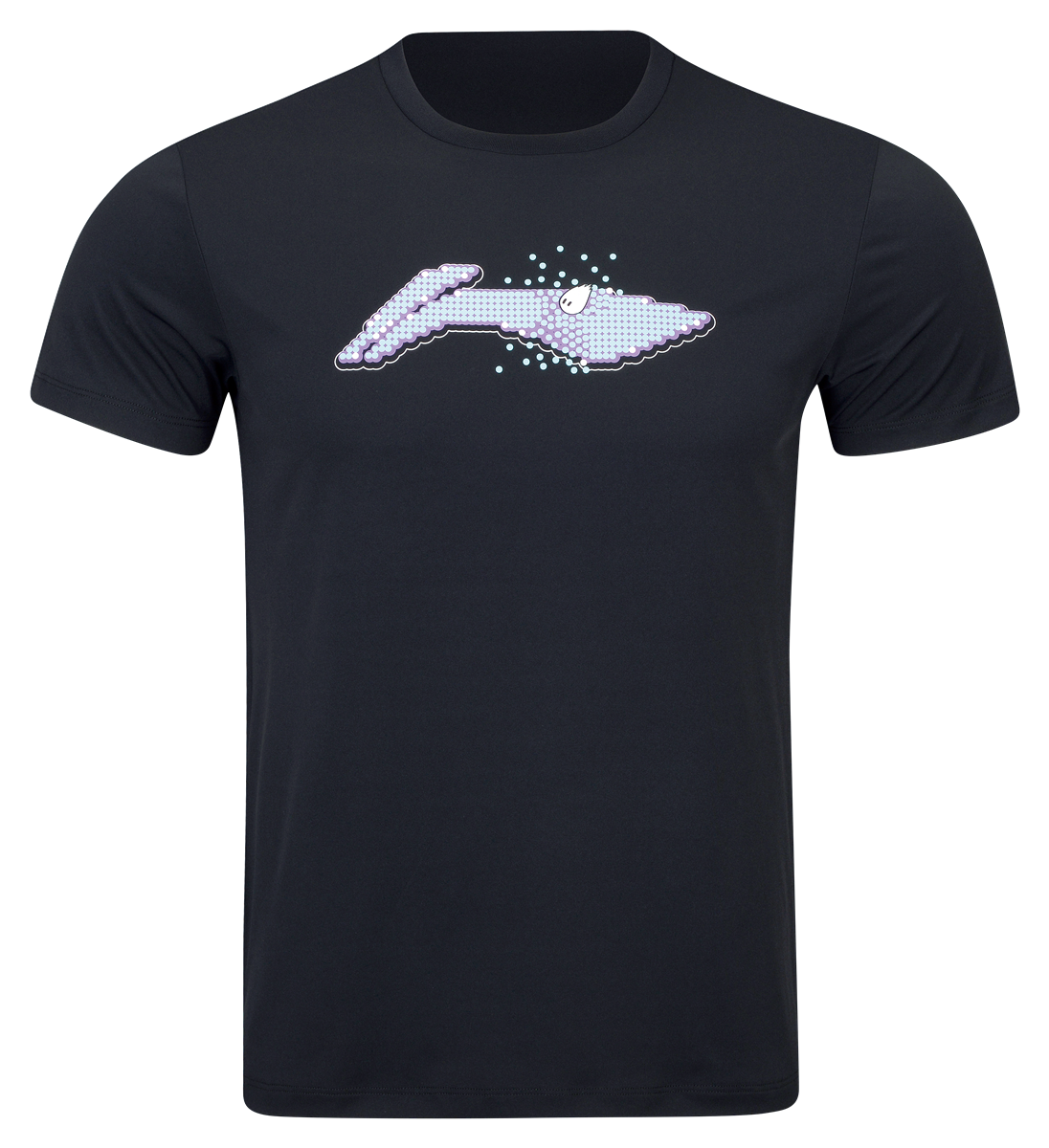 Sport ''Logo Pixel'' T-Shirt black - AHSW069-1