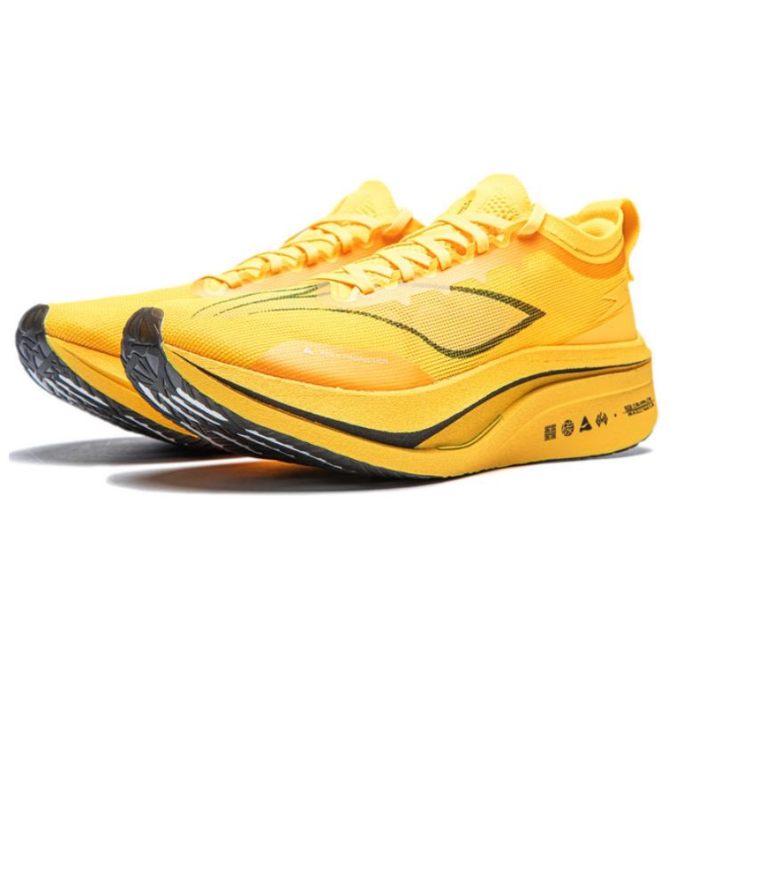 Unisex competition running shoe Feidian 4 Elite - neon-yellow - ARMU007-20 EU49- UK13- US14- 315mm