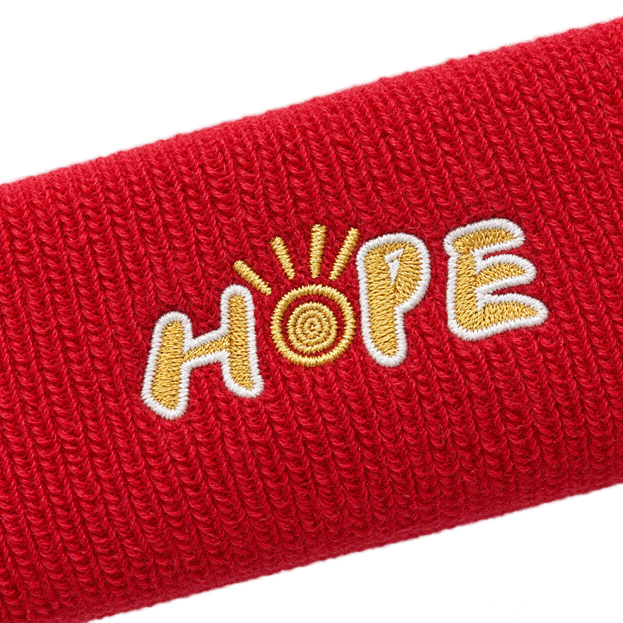 Wang Chuqin 'Hope' Headband - red - AQAU043-4