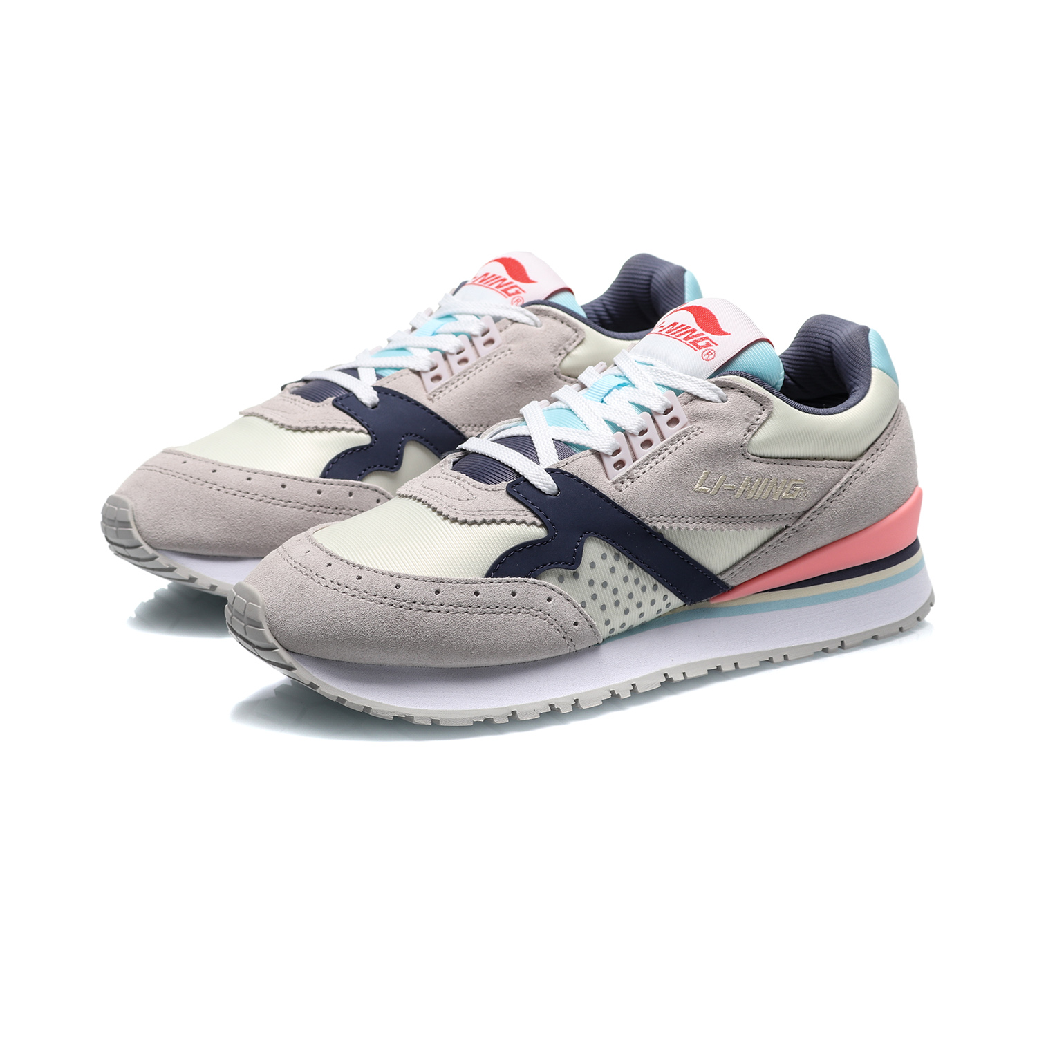 Damen Sneaker Classic 001 weiß/blau - AGCQ088-2 Gr.40 1/3 -US 9