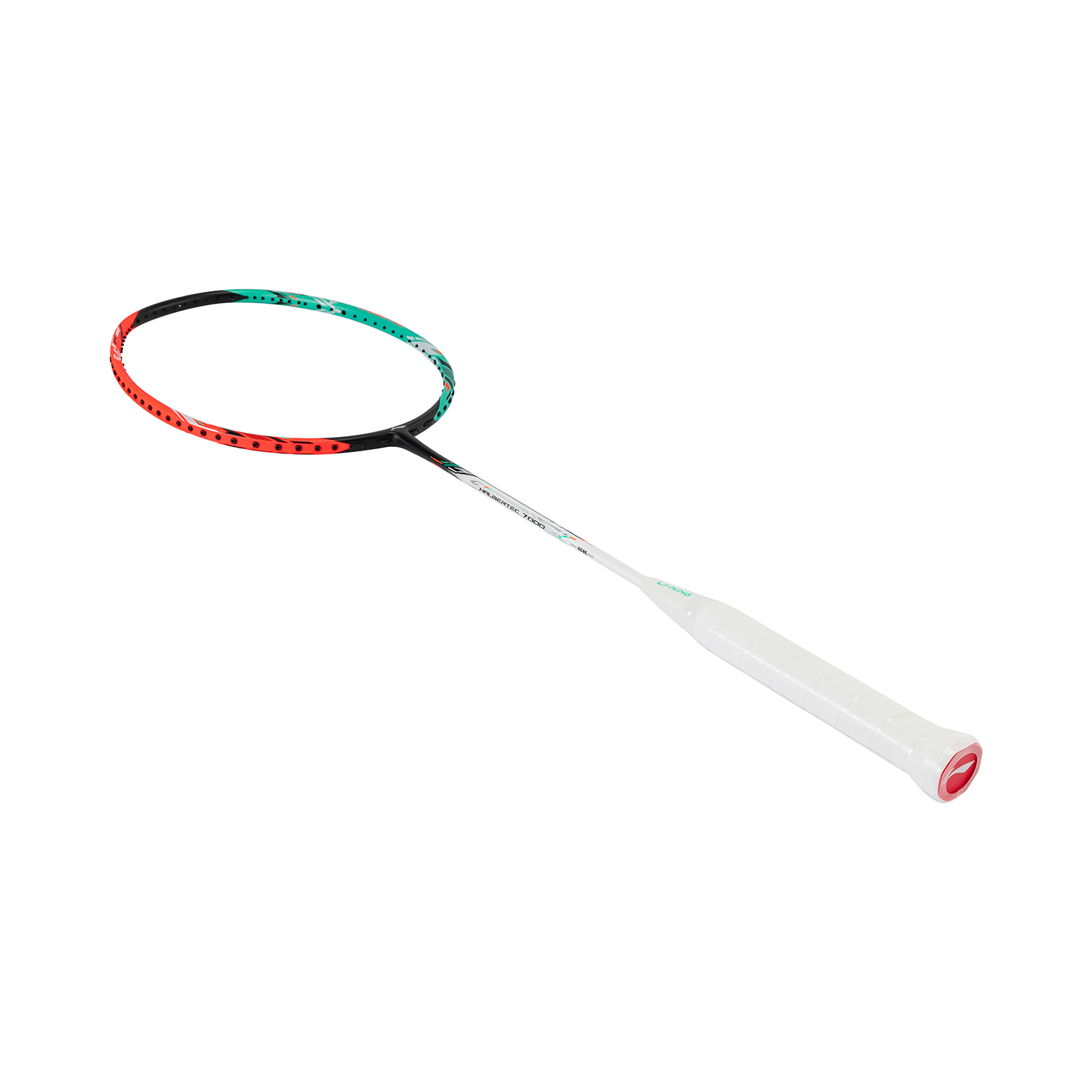 Badmintonracket HalberTec 7000 (4U) G6 turqouise/orange - unbespannt  - AYPU013-46