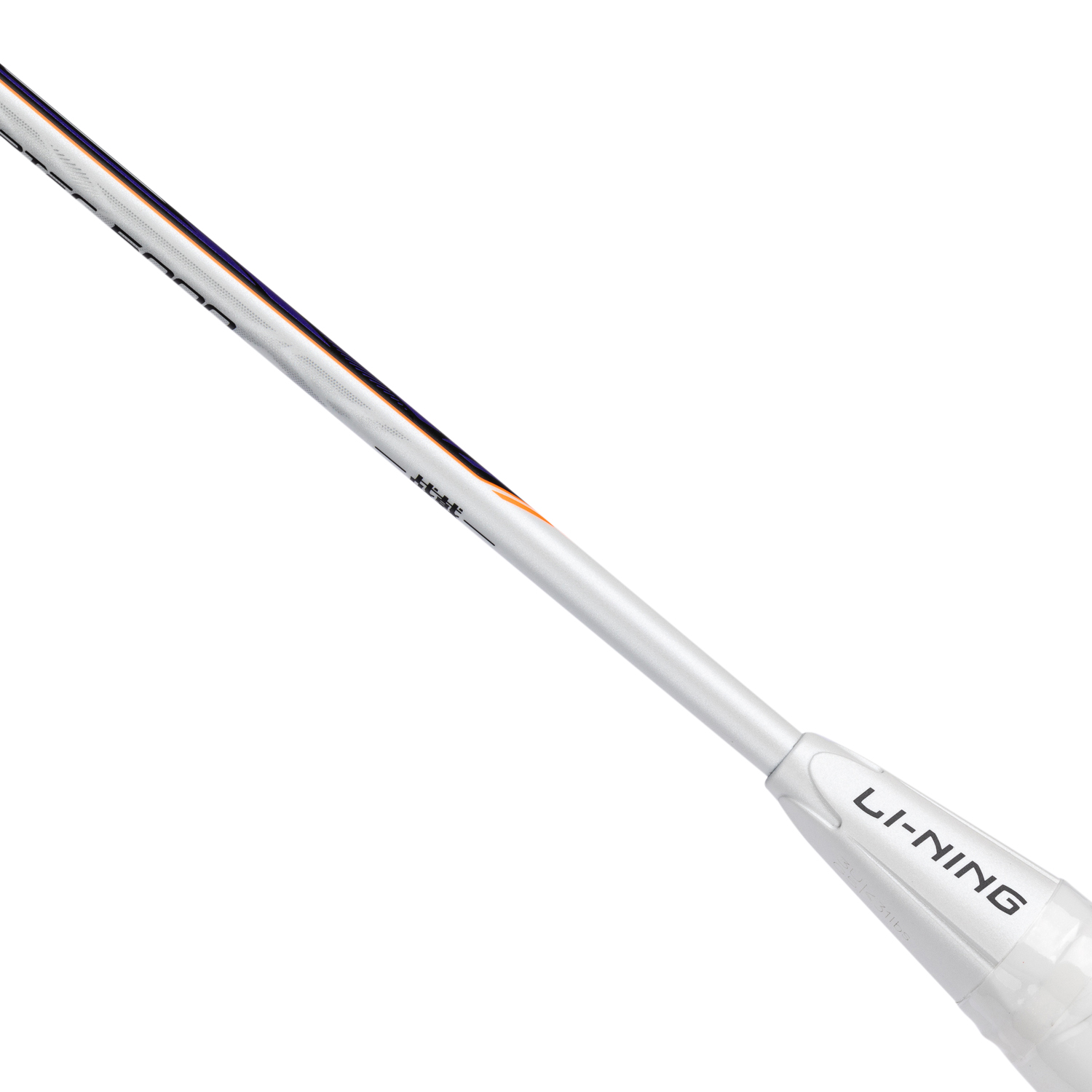 Badmintonracket HalberTec 5000 (4U) white/Pink - unbespannt  - AYPT373-4