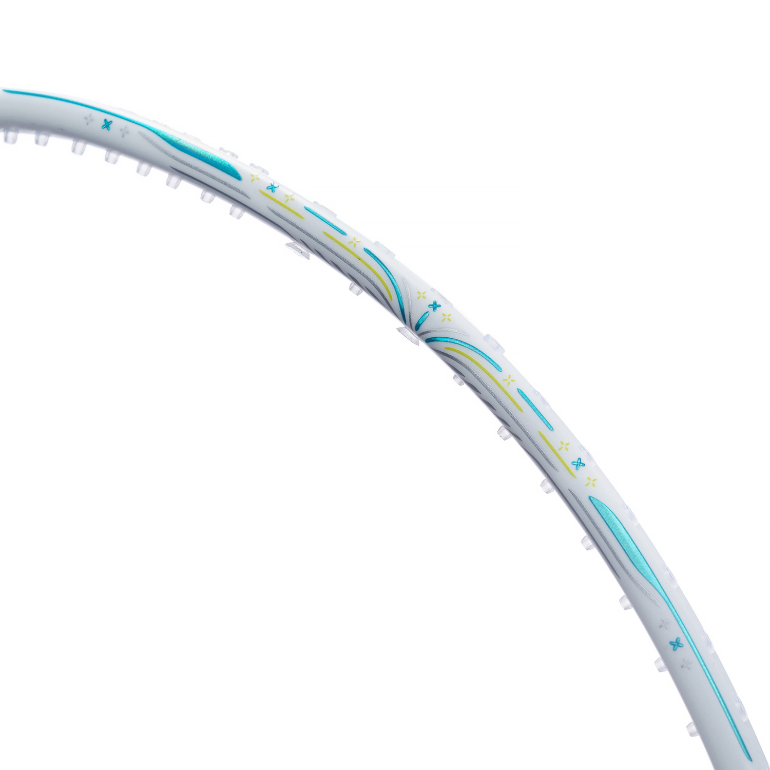 Badmintonracket AXFORCE 60 (5U) White - unstrung - AYPT055-1
