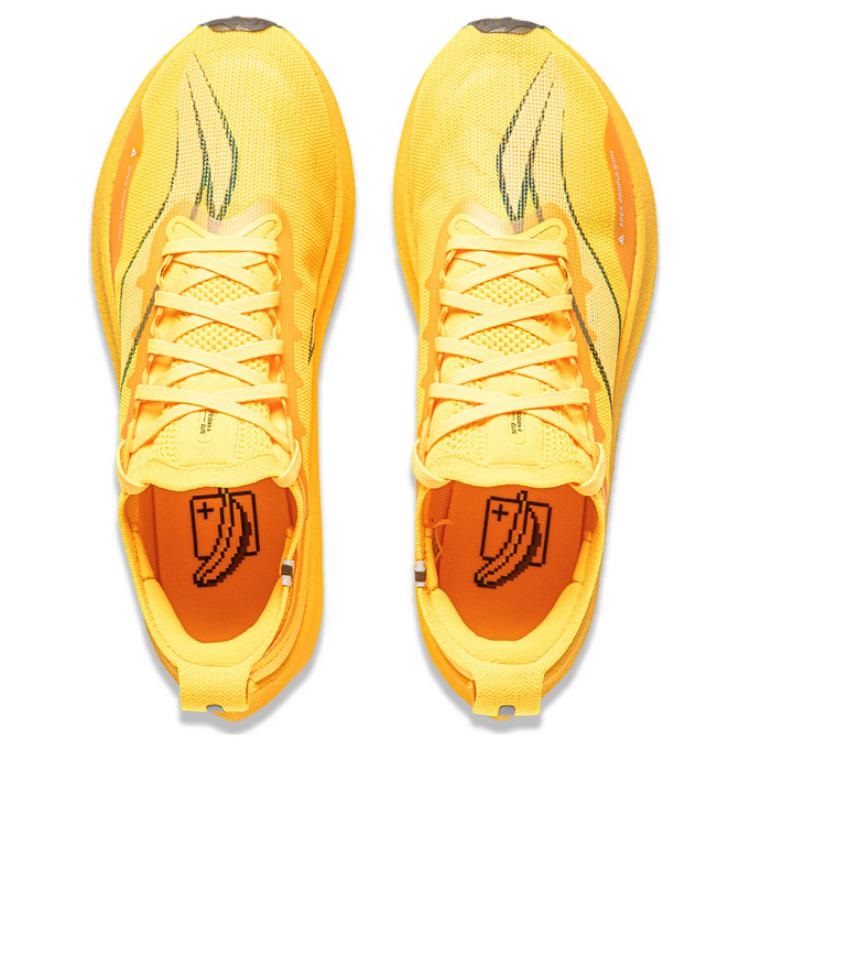 Unisex competition running shoe Feidian 4 Elite - neon-yellow - ARMU007-20 EU49- UK13- US14- 315mm