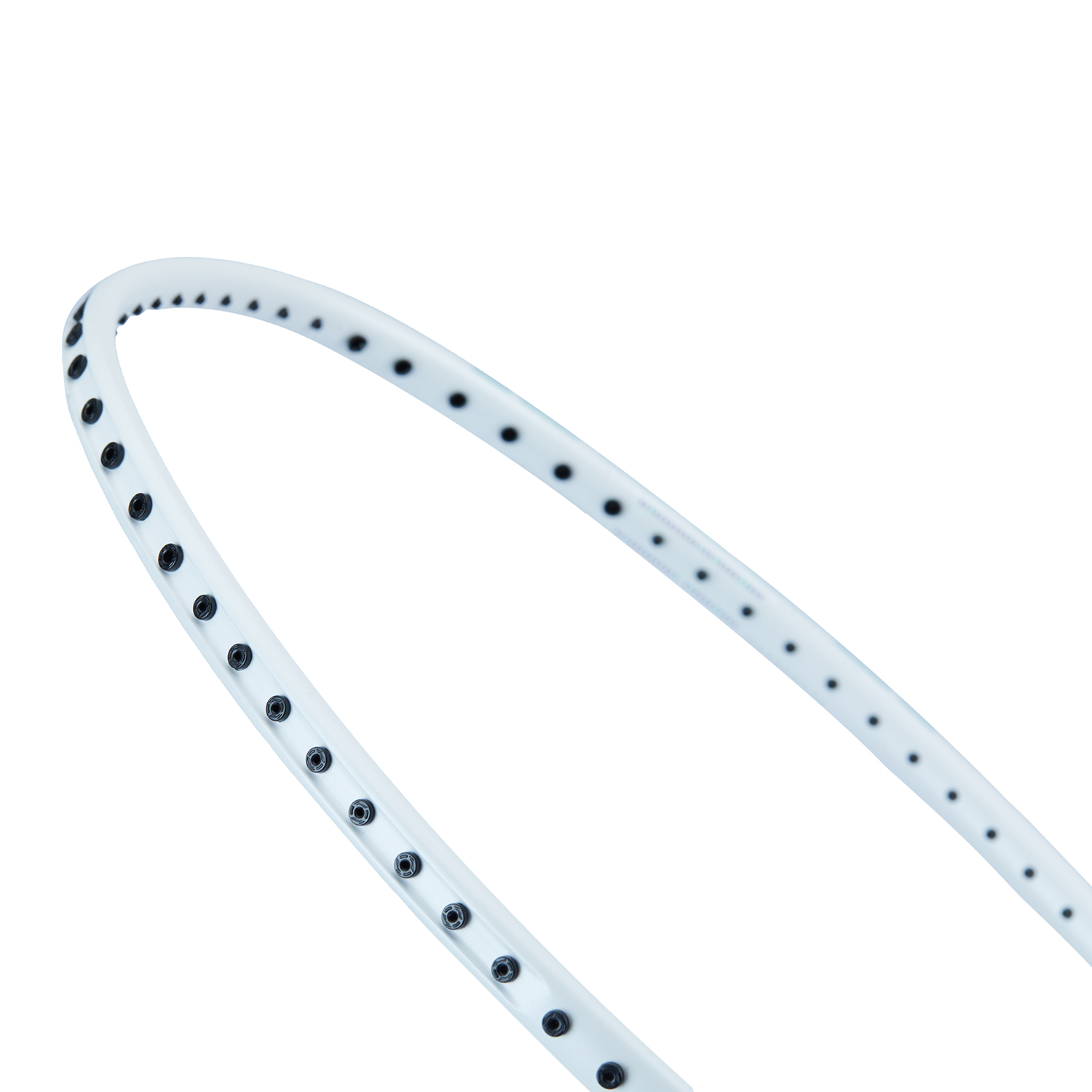 Badmintonracket AXFORCE 10 (5U) white unstrung - AYPU105-5