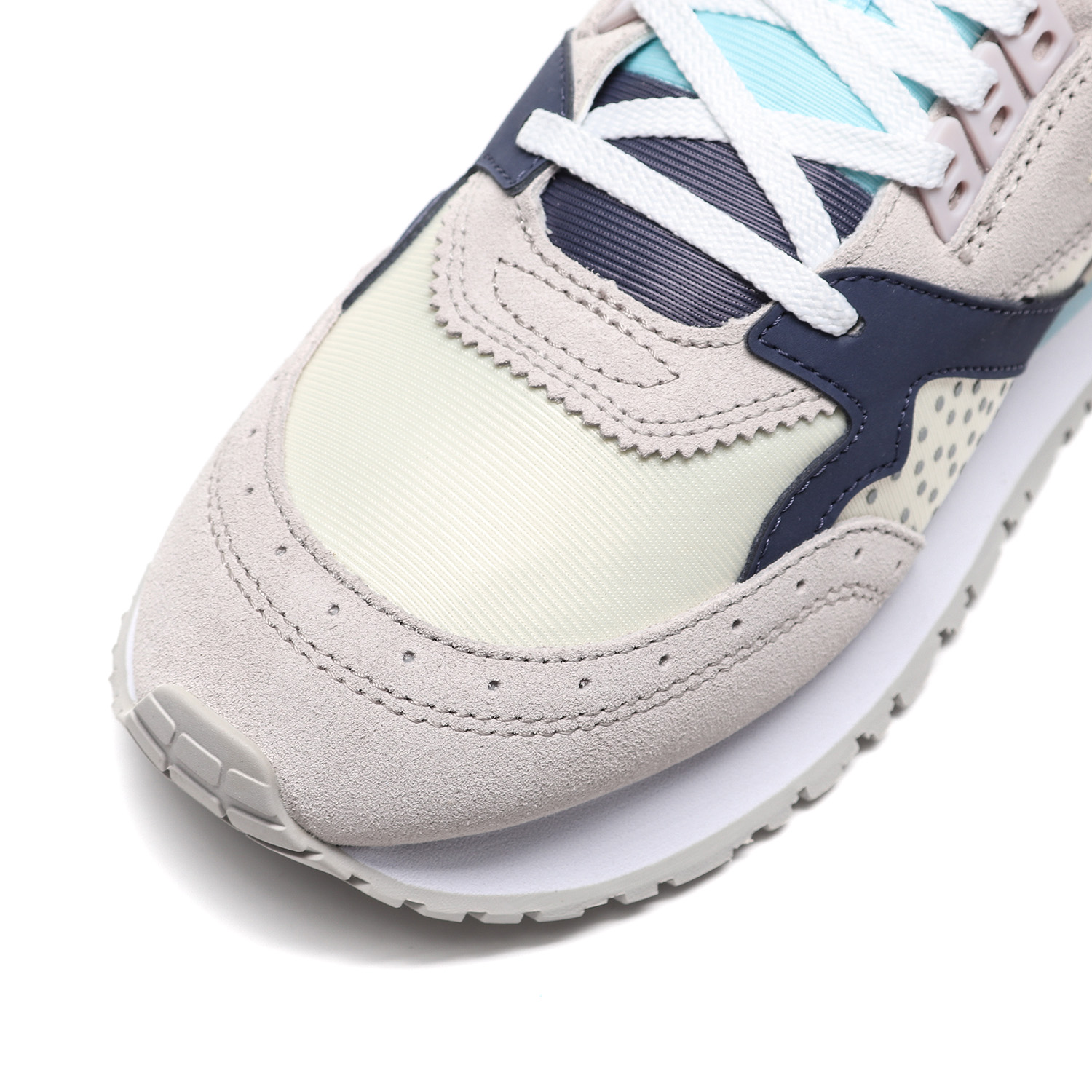 Damen Sneaker Classic 001 weiß/blau - AGCQ088-2 Gr.40 1/3 -US 9