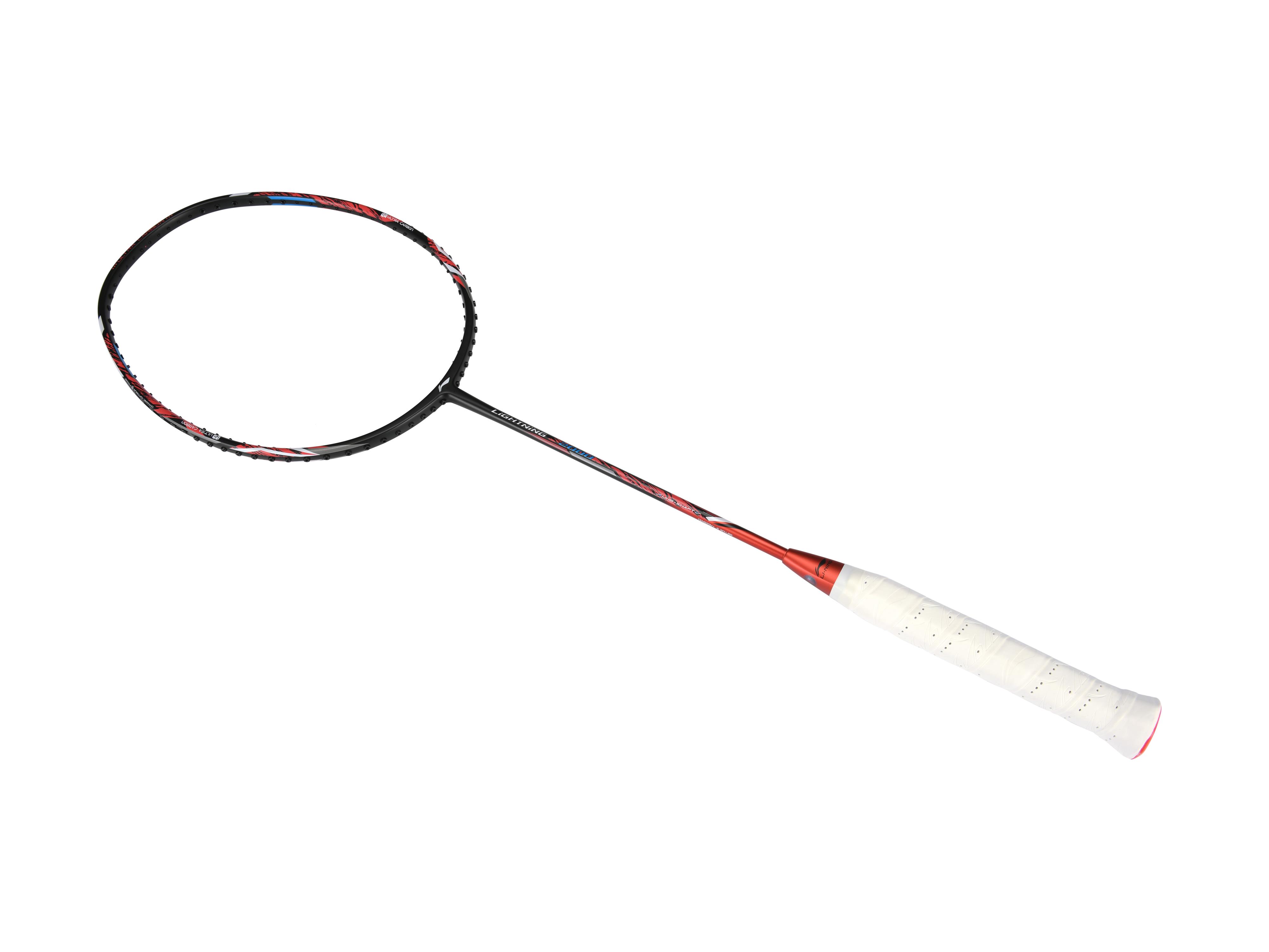 Badmintonracket Lightning 2000 unstrung Red-Black - AYPR010-1