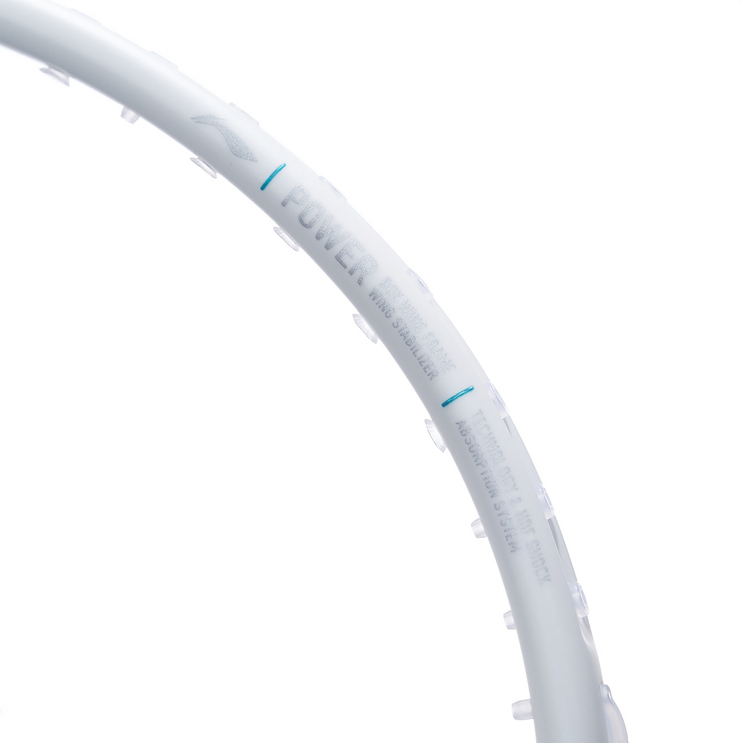 Badmintonracket AXFORCE 60 (5U) White - unstrung - AYPT055-1