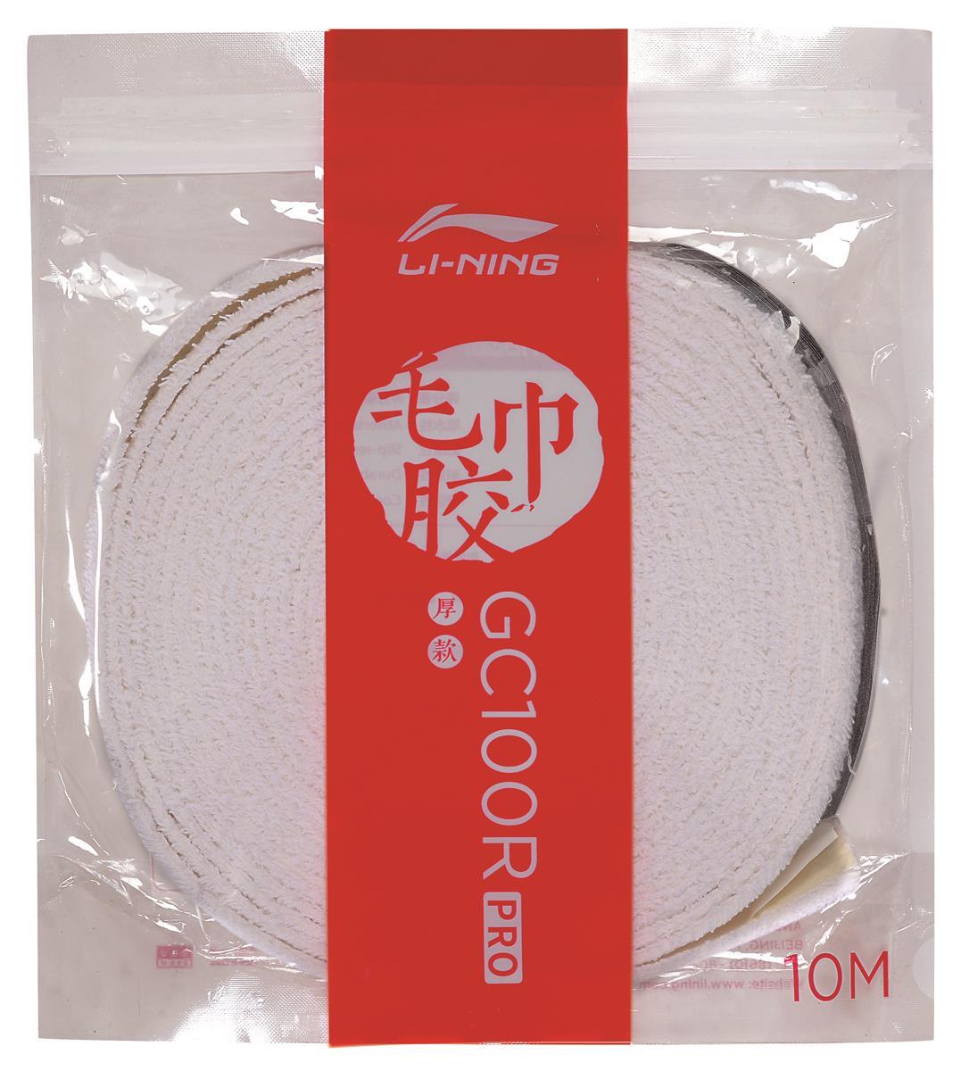 GC100R Pro - terry towelling grip tape 10m roll - ASJU015-2 white