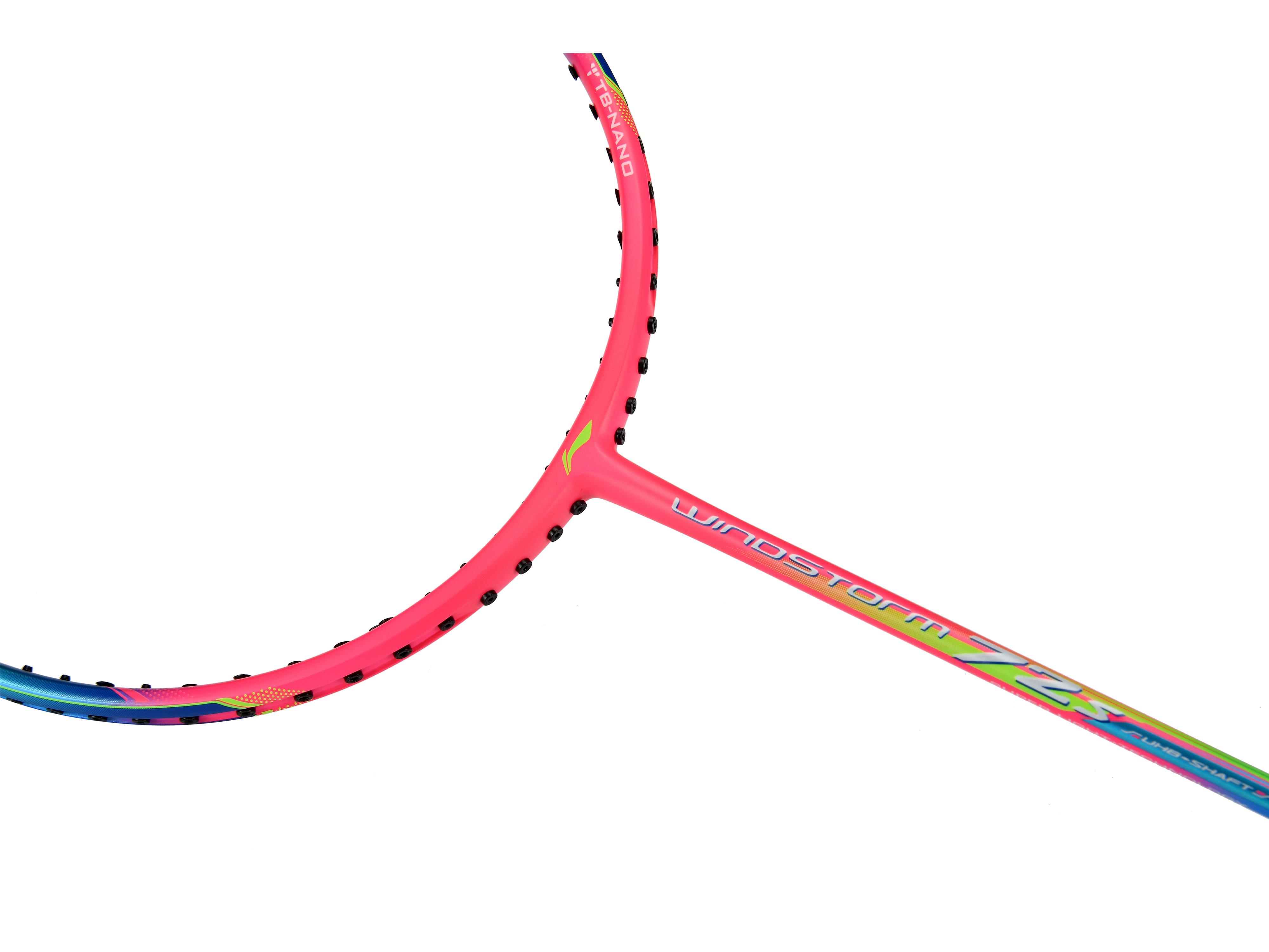 Badmintonracket WindStorm 72 S unstrung Blue-Pink - AYPT427-6