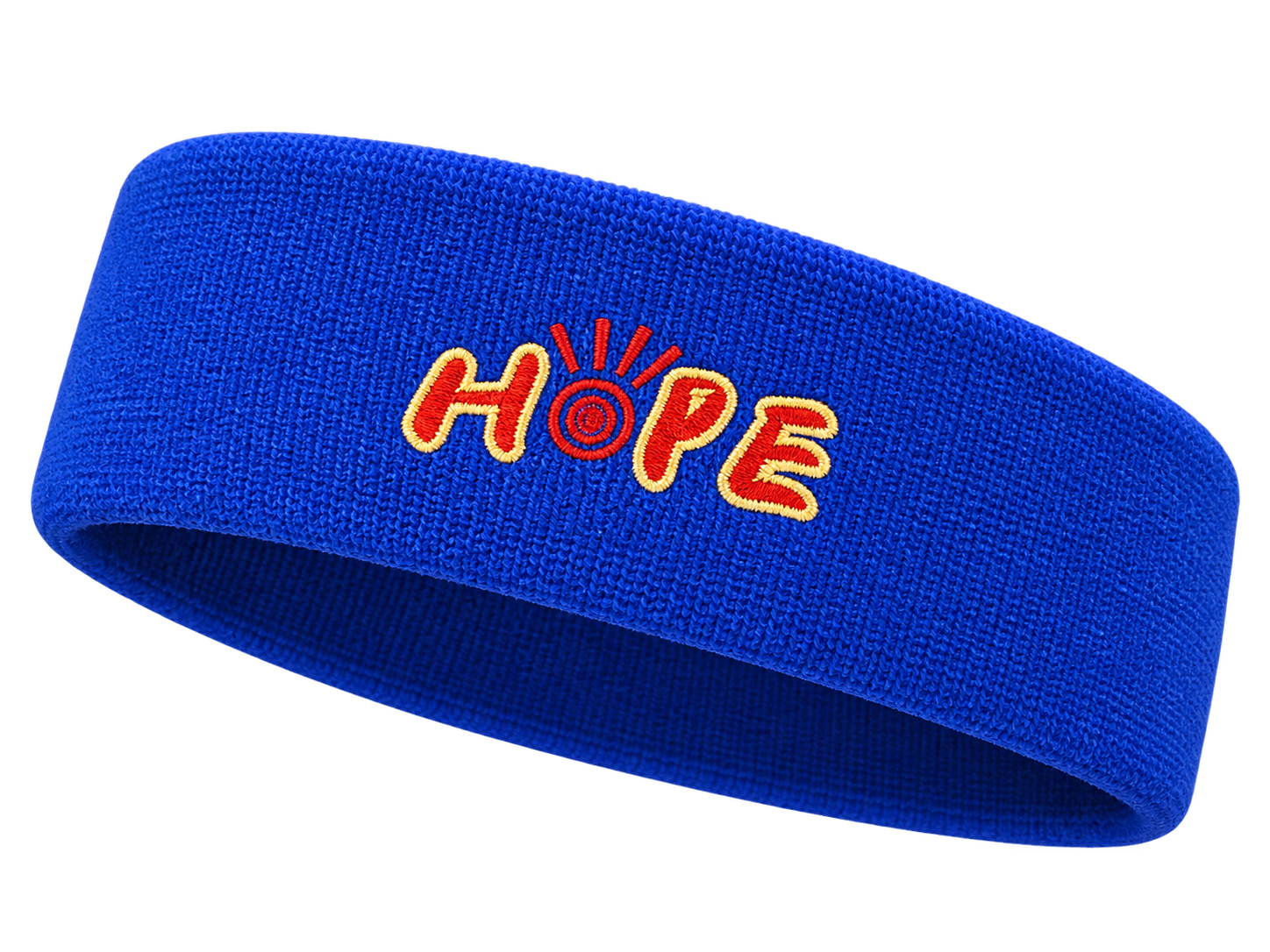 Wang Chuqin 'Hope' Headband - blue - AQAU043-2