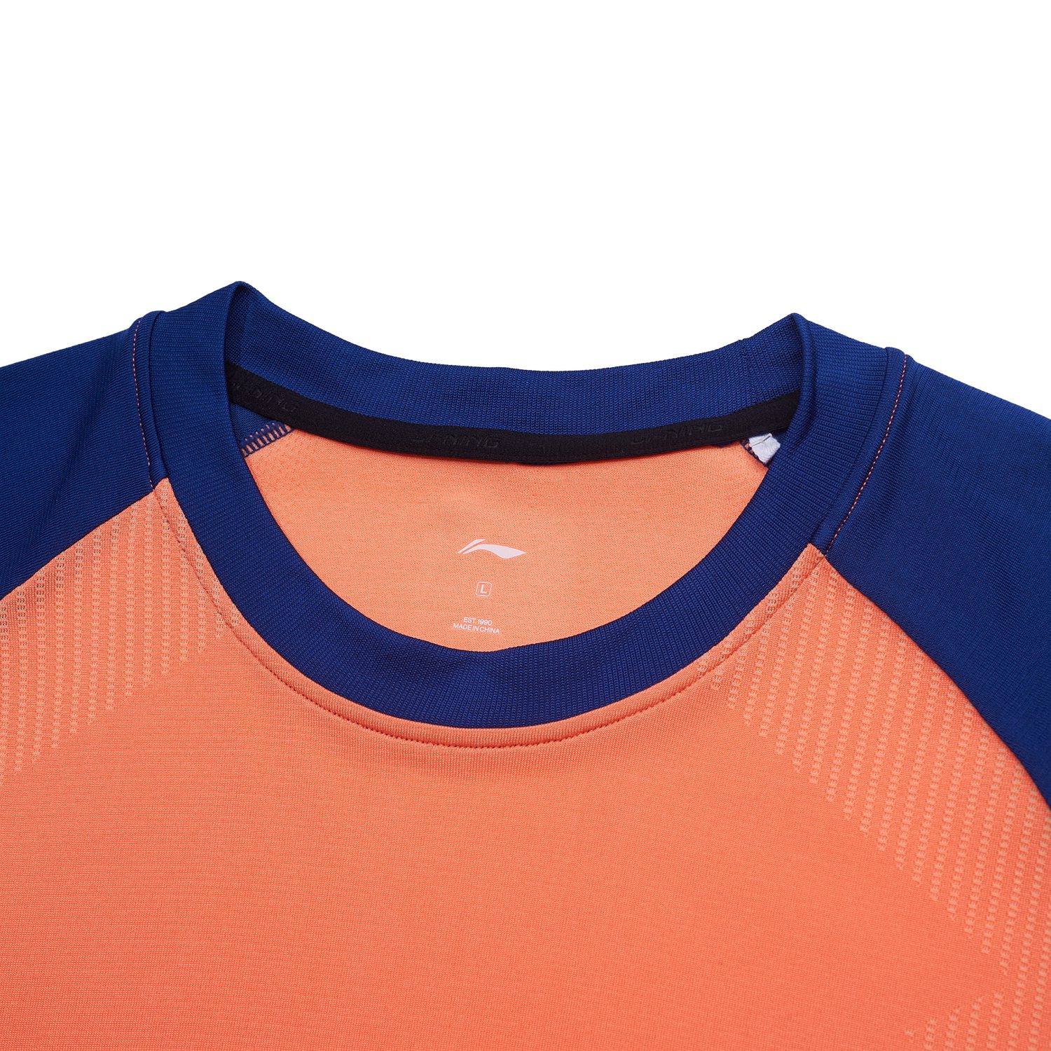 Table Tennis Unisex Competion Suit "Base" (consisting of Shirt and Shorts) orange + blue - AATT003-6 3XL = XXL EU