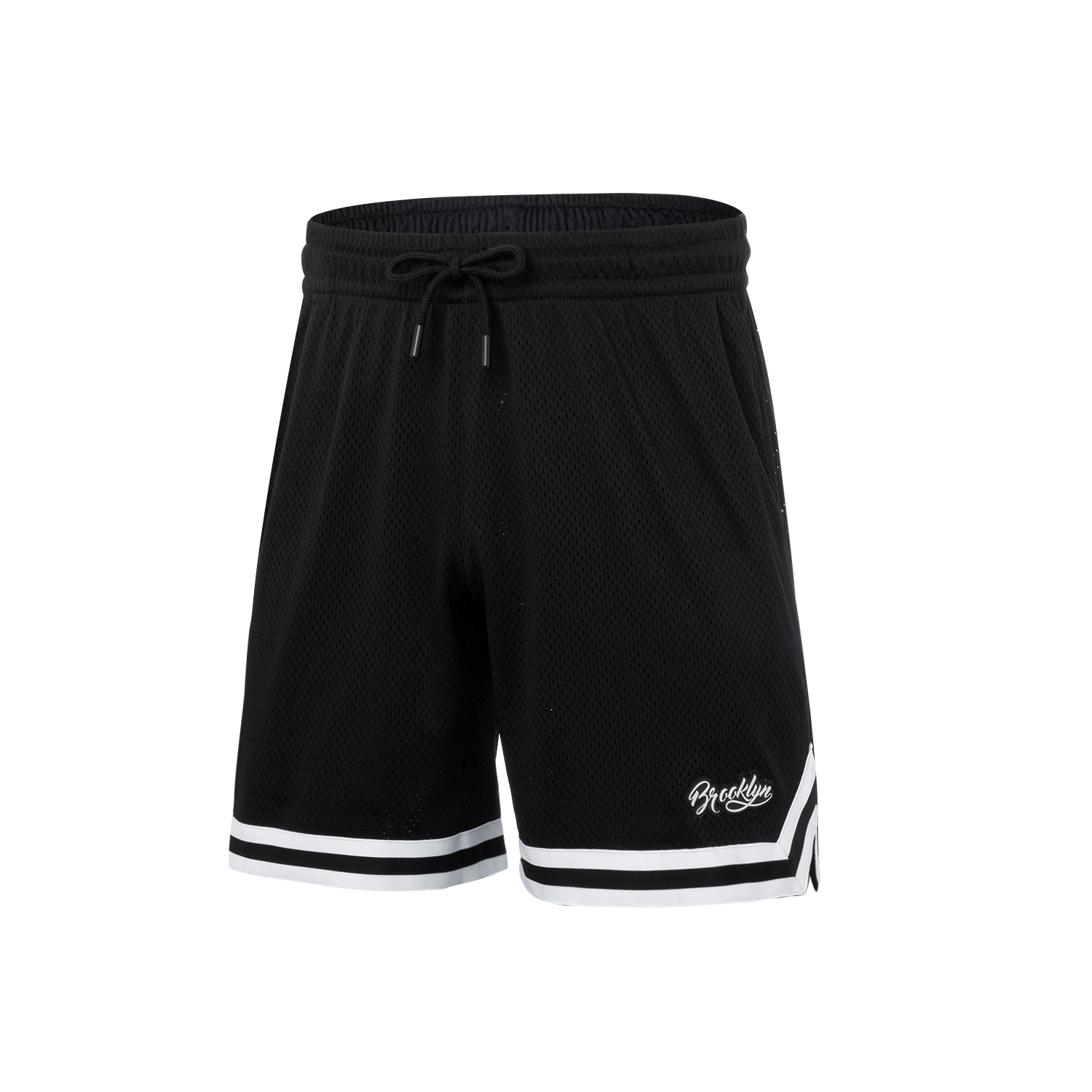 Unisex Basketball-Short "Brooklyn" schwarz - AAPQ229-1 4XL = 3XL EU