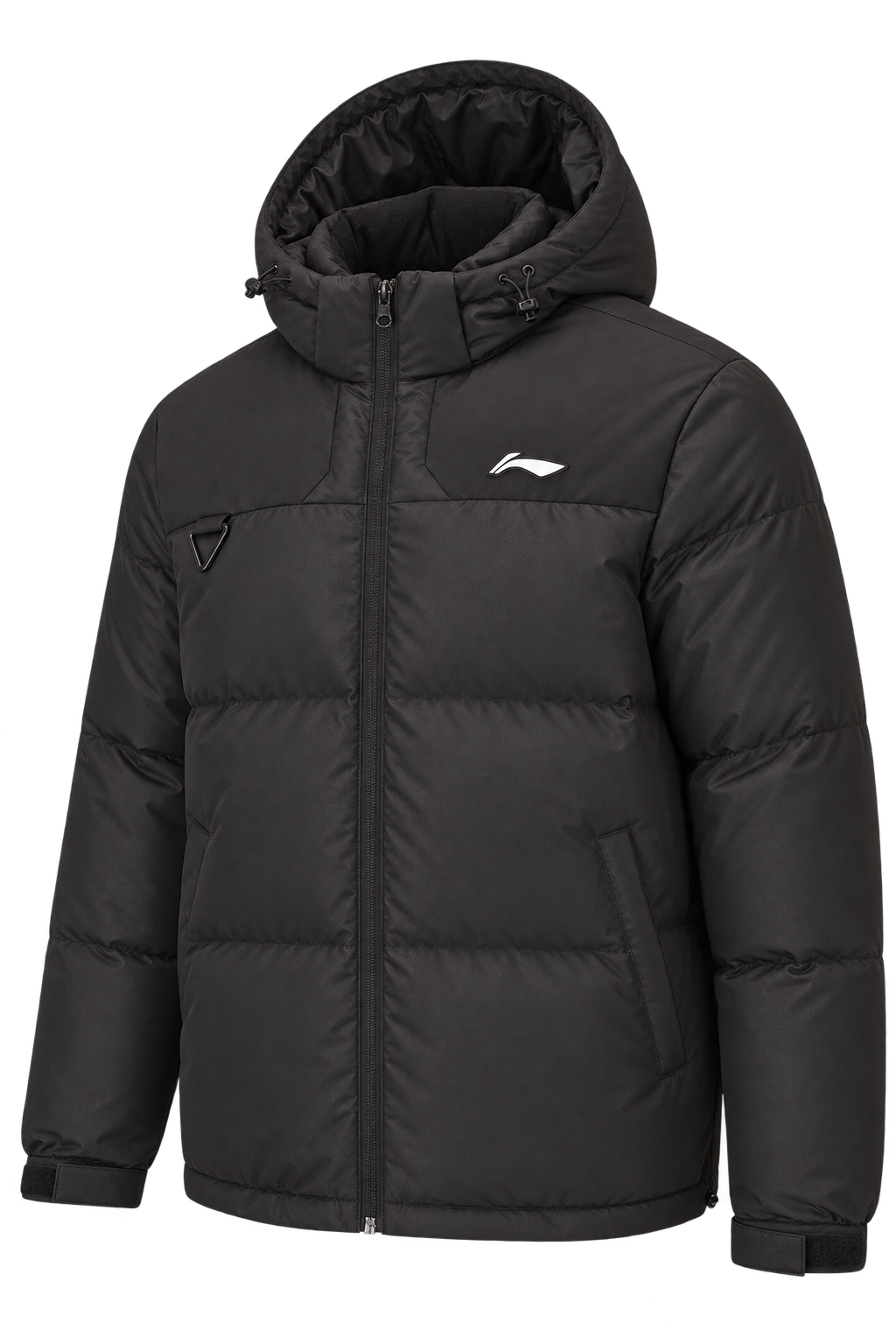 Herren Outdoor Daunenjacke schwarz mit Kapuze- AYMS213-1 3XL = XXL EU