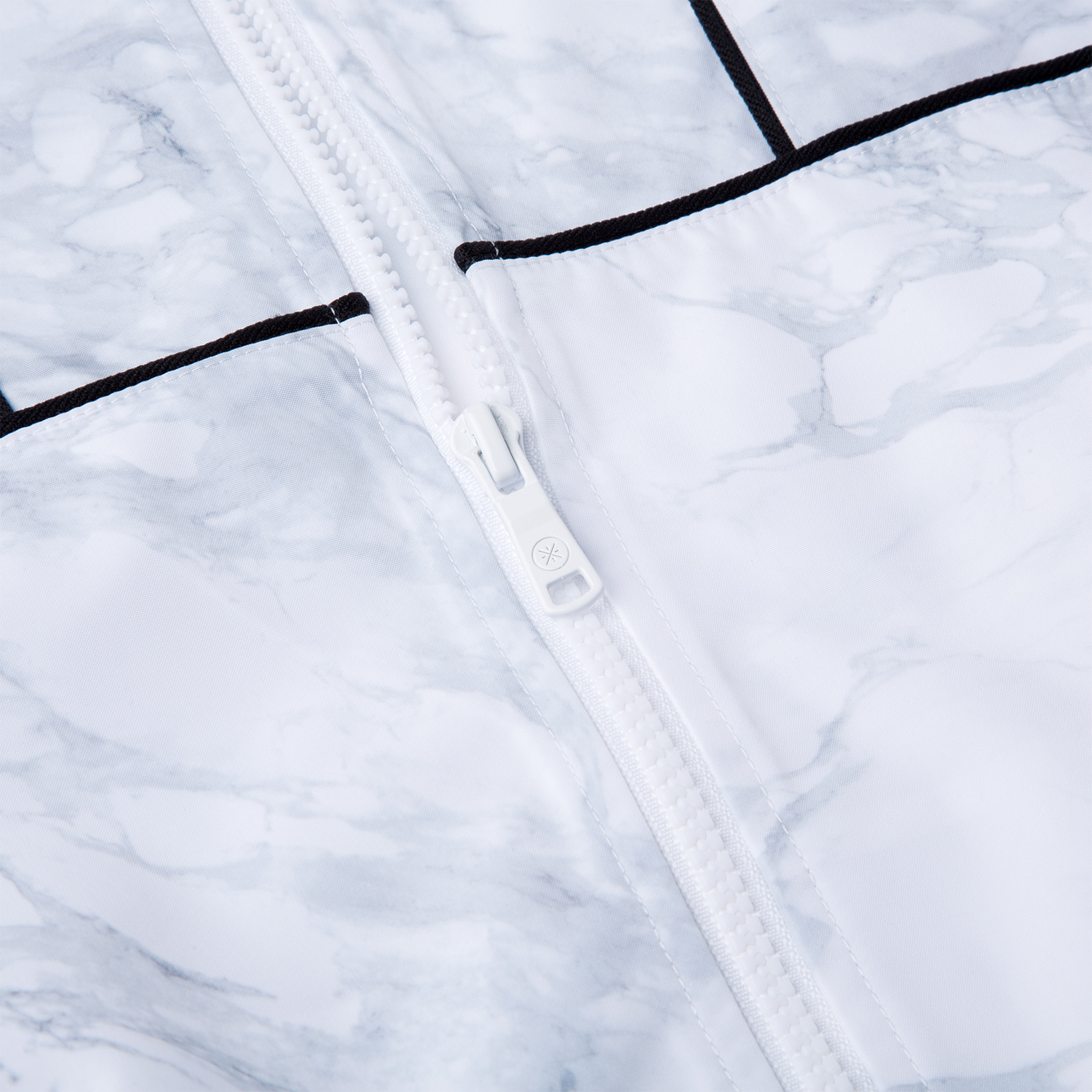 Unisex Windbreaker "Wade" weiß - AFDQ399-2 4XL = 3XL EU