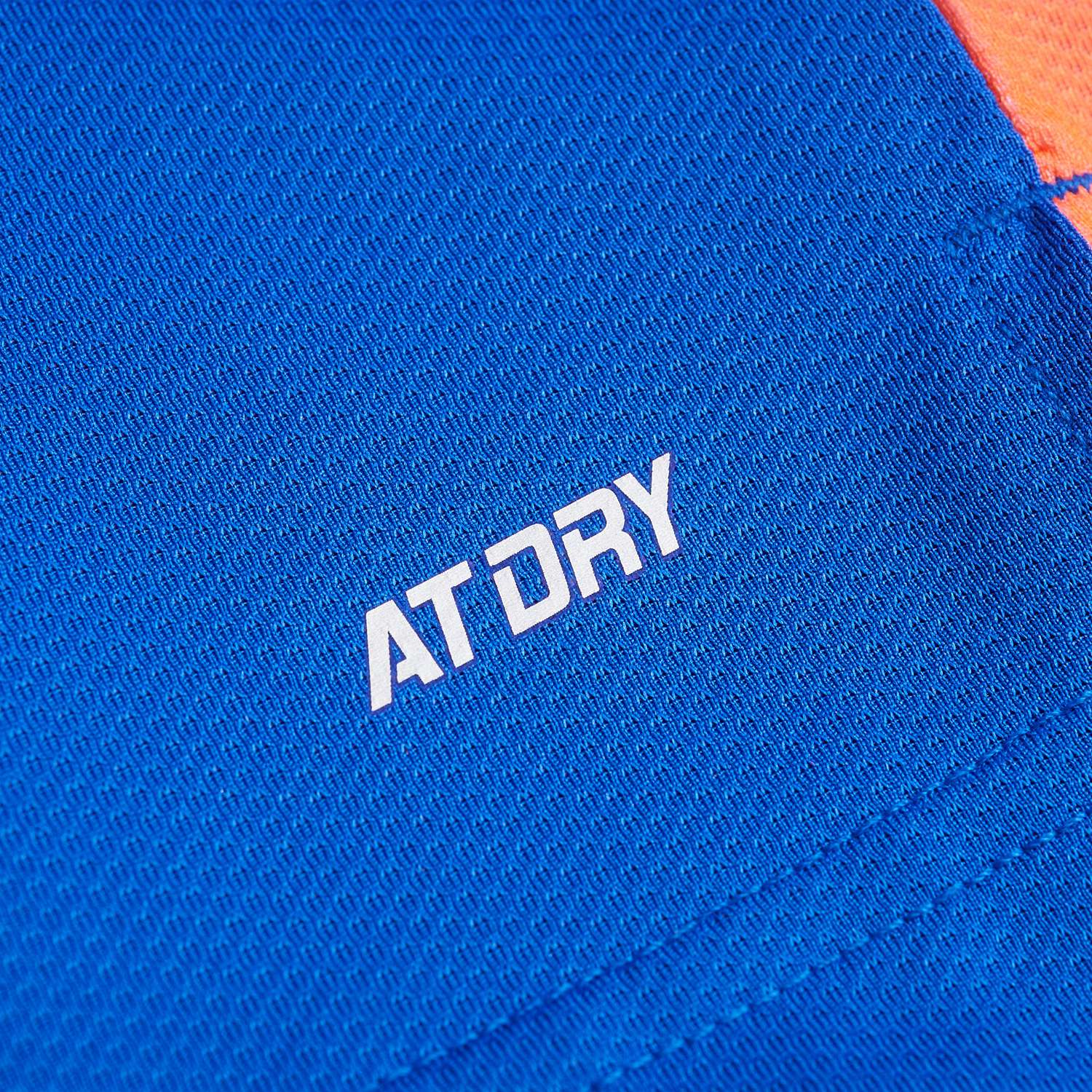 Tabletennis Men Team Competition-Shirt Topspin - orange-blue - AAYT031-2 4XS = 5XS EU