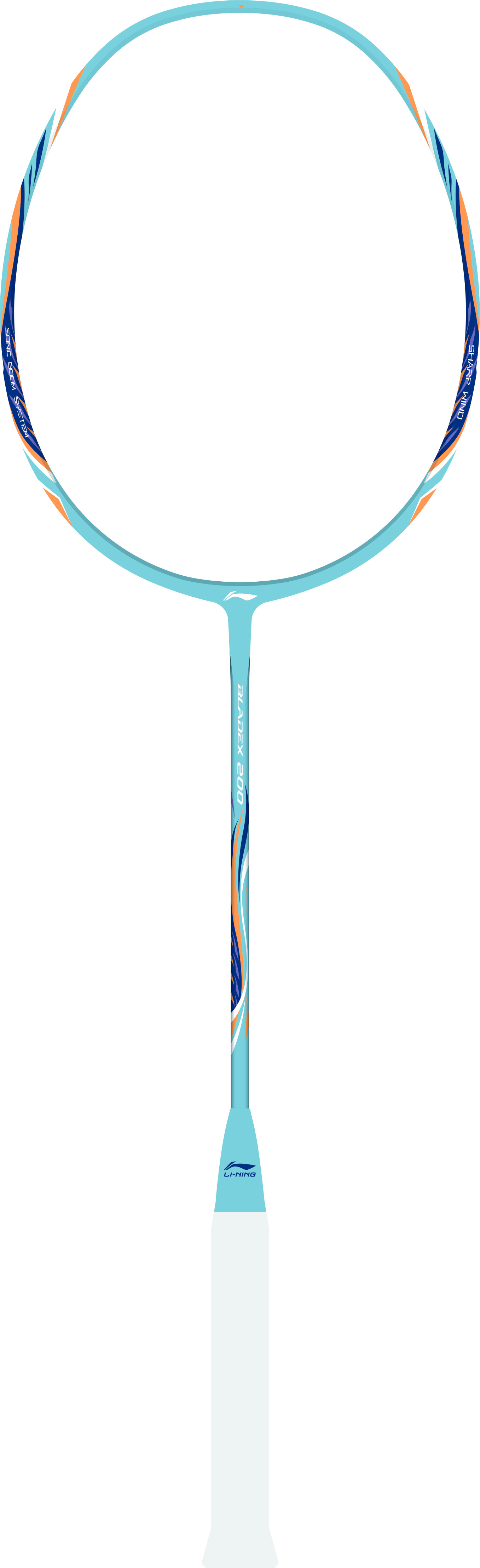 Badminton racket BladeX 200 (3U) unstrung  -AYPT357-3