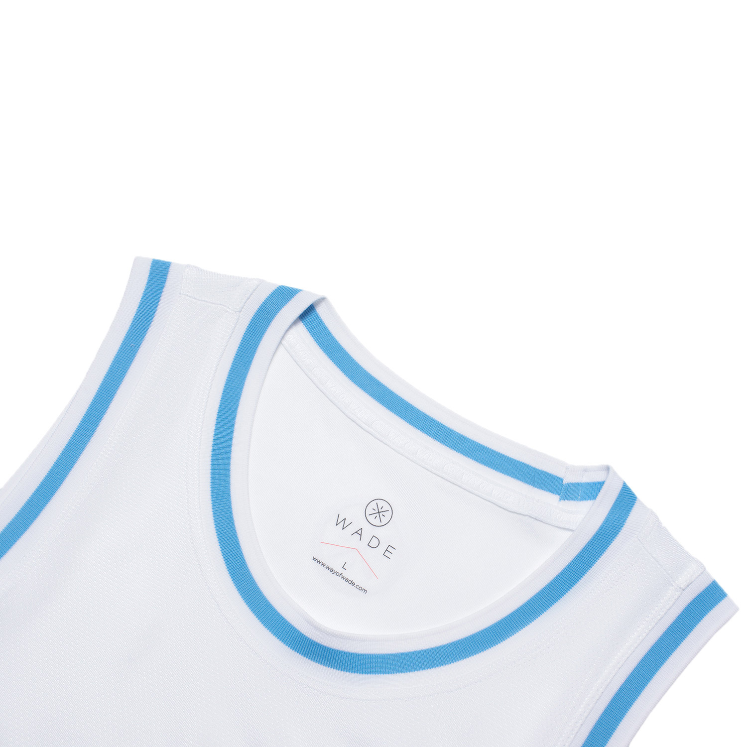 Unisex Basketball-Competition Top "Wade-Style" white - AAYT051-4 5XL = 4XL EU
