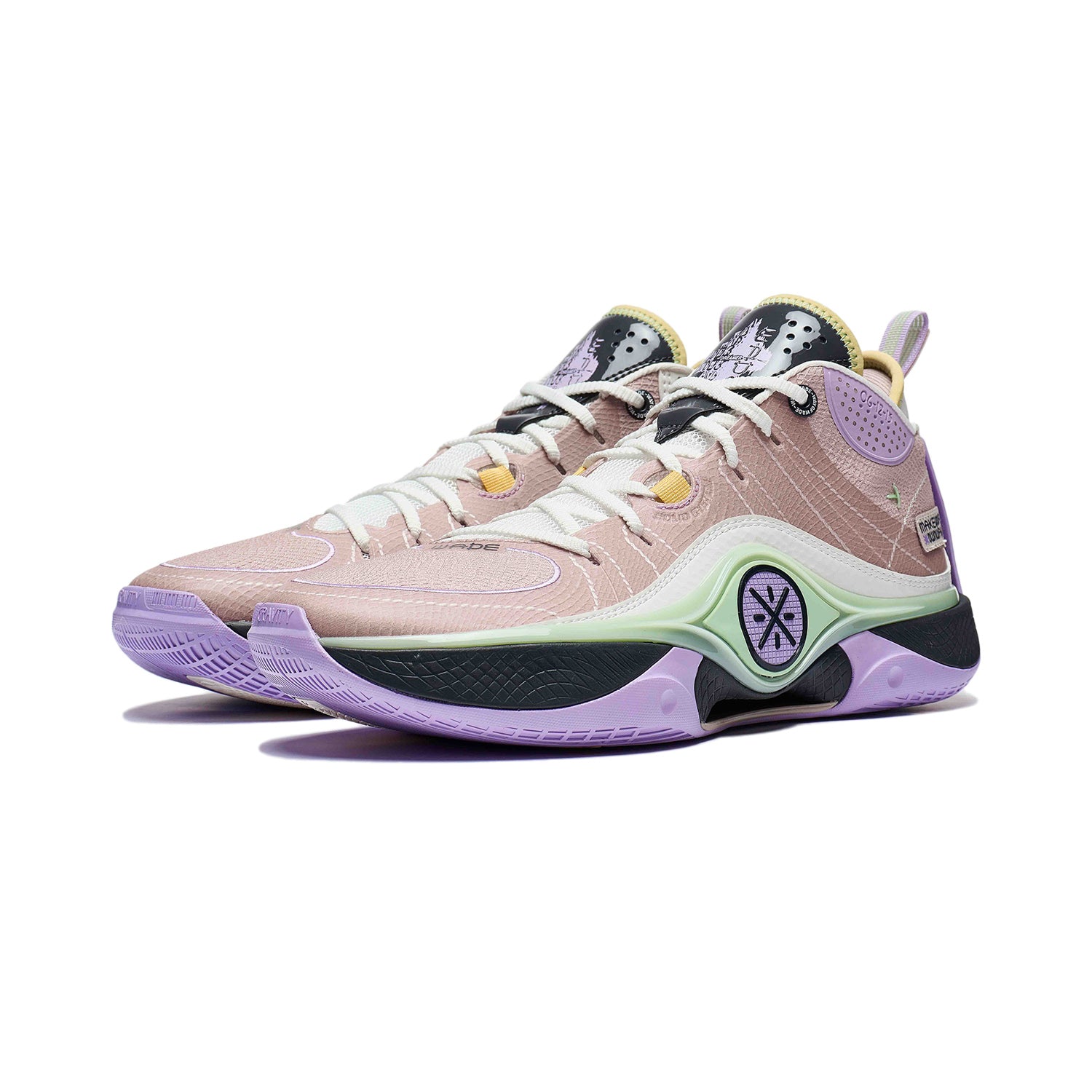 Men Basketballshoe Way of Wade Shadow 5 "Dreamer" - beige-white - ABPT053-8 EU 47 2/3 -US 13  -305mm 
