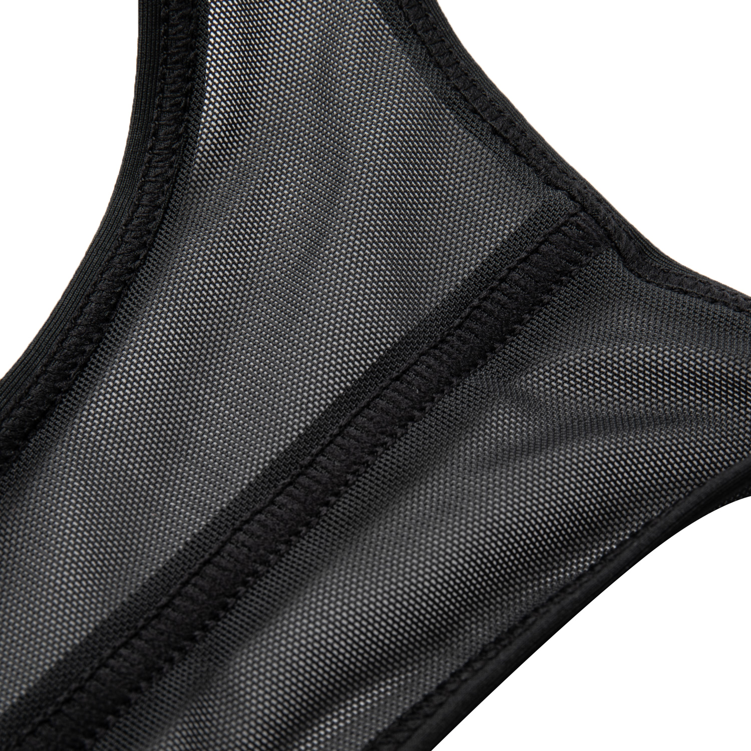 Medium Support SportBH "LN FIT" schwarz - AUBQ076-1 XXL