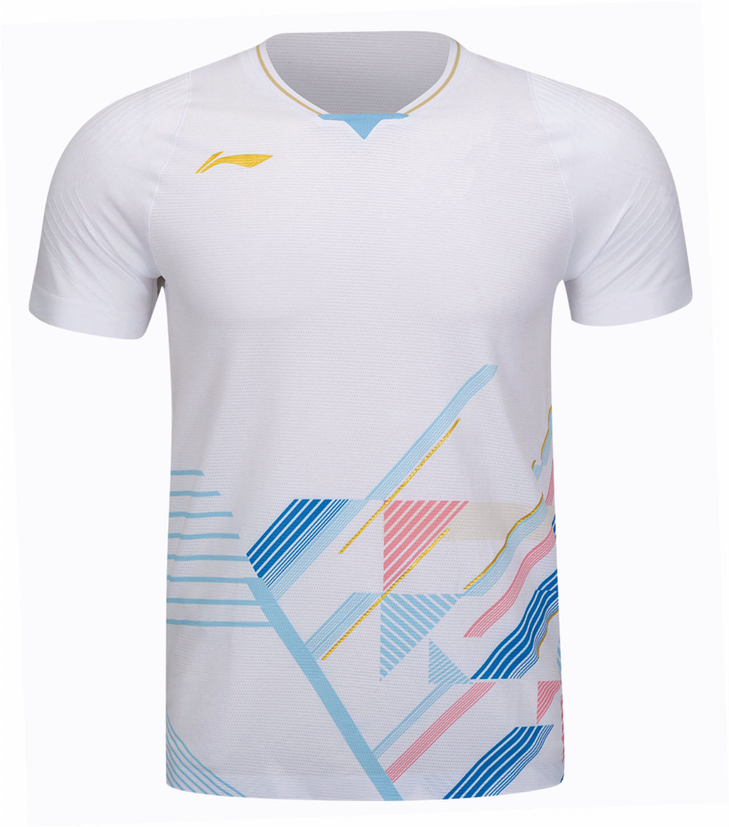 Men Competition Shirt "China Youth Team Winner" - White - AAYT581-3