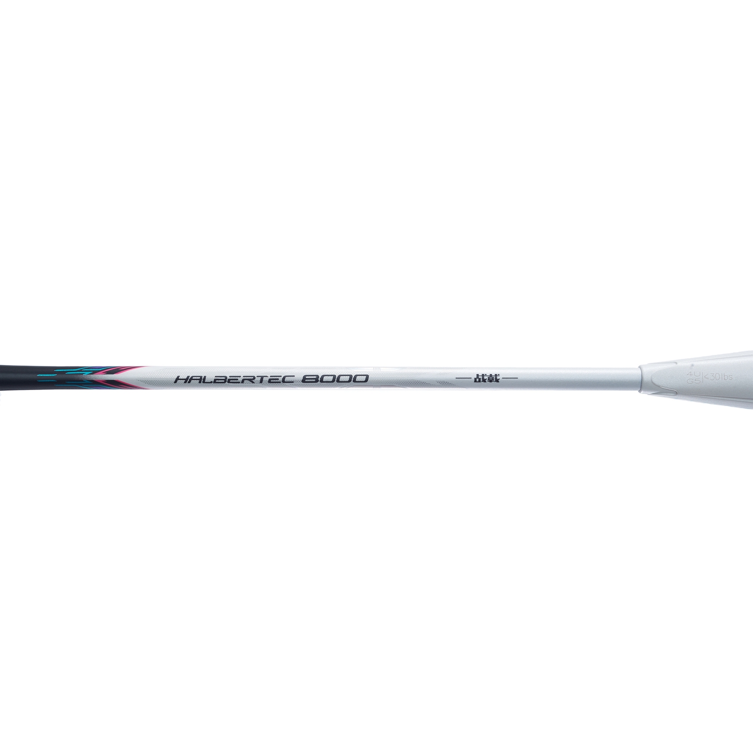 Li-Ning Badmintonracket HalberTec 8000 (4U) Green/Pink - unstrung  - AYPT369-46