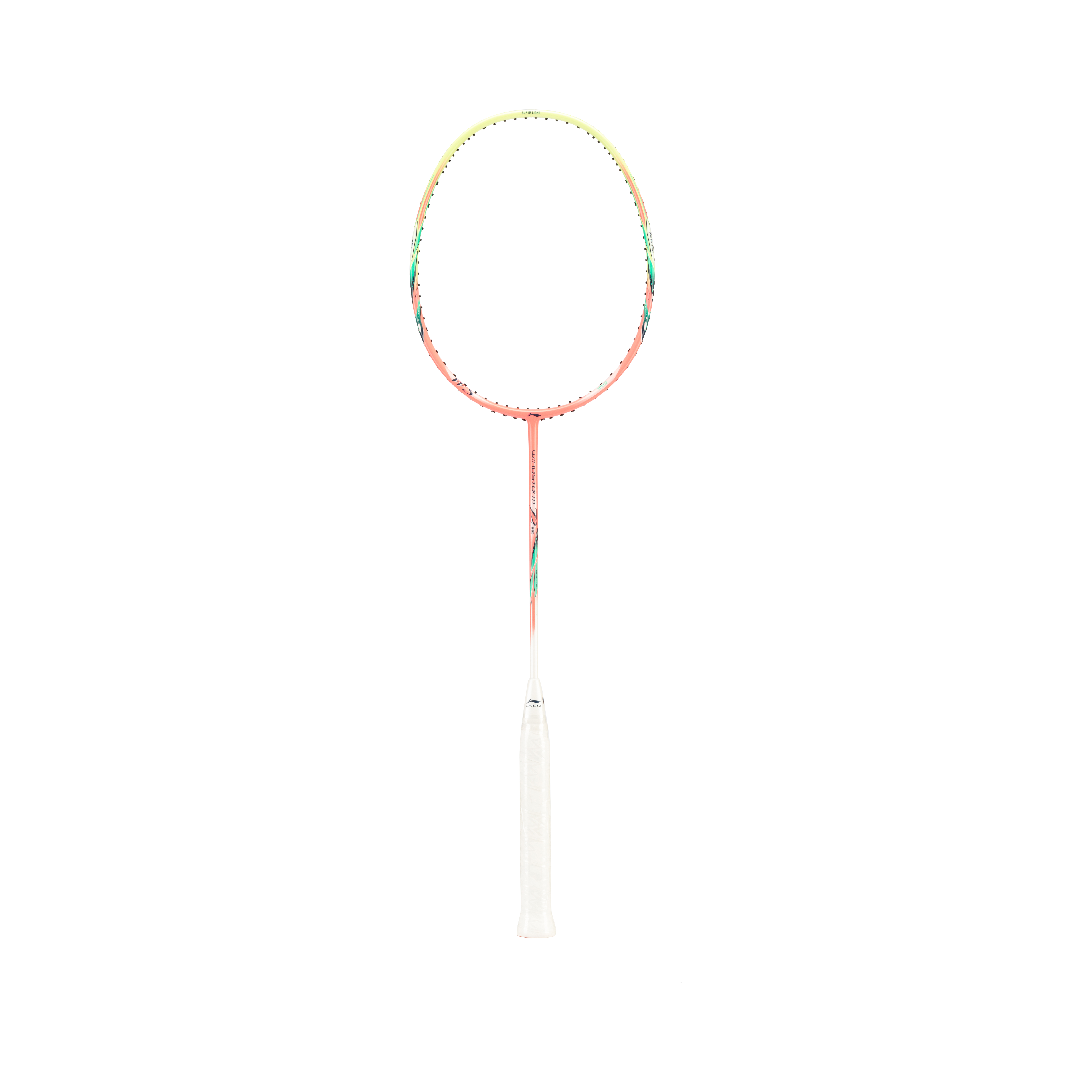 Badmintonschläger WindStorm 72 Speed unbespannt - hellrot - AYPU069-6