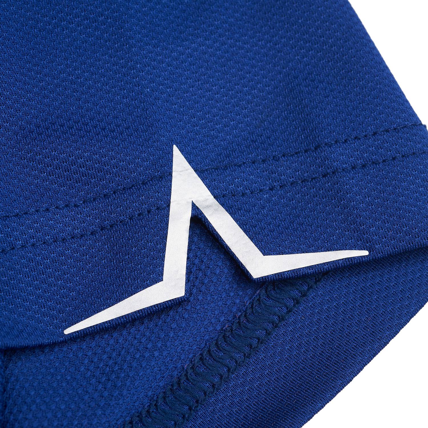 Tabletennis Men Team Competition-Shirt Topspin - blue-orange - AAYT031-4 4XS = 5XS EU