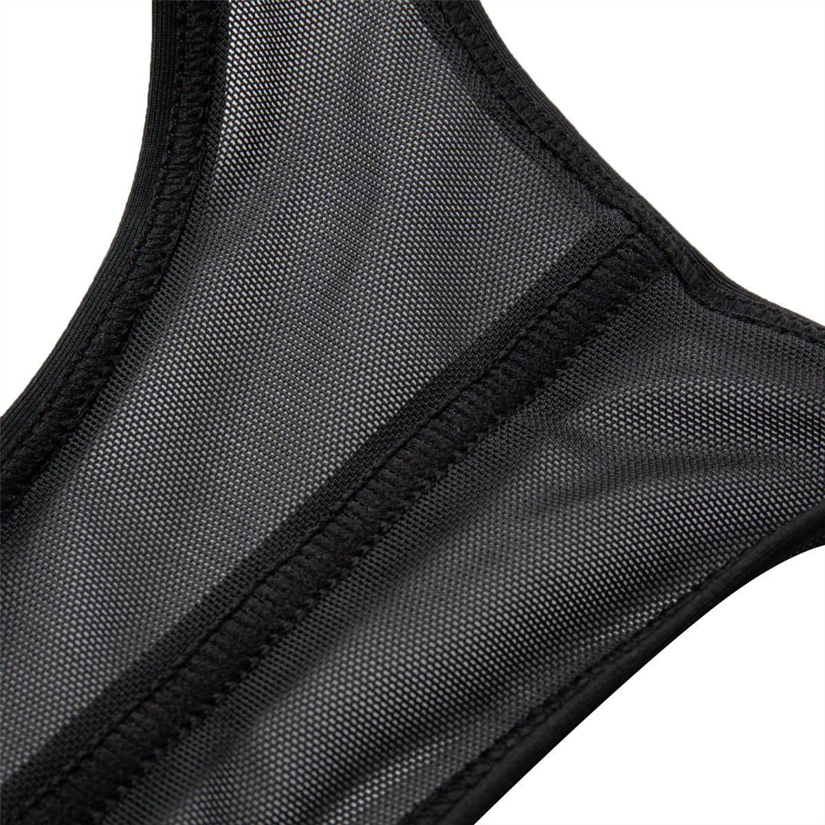 Medium Support SportBH "LN FIT" schwarz - AUBQ076-1 XXL