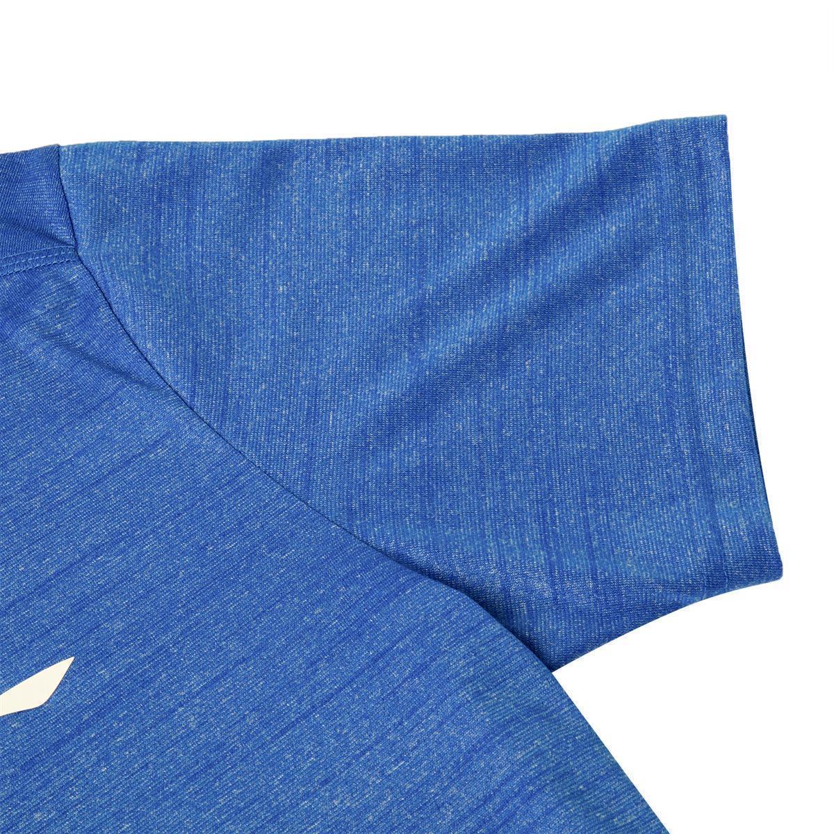 Herren Sportshirt blau-meliert - ATSQ201-3
