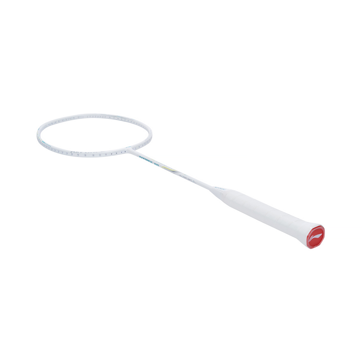 Badmintonracket AXFORCE 60 (5U) White - unstrung - AYPT055-1