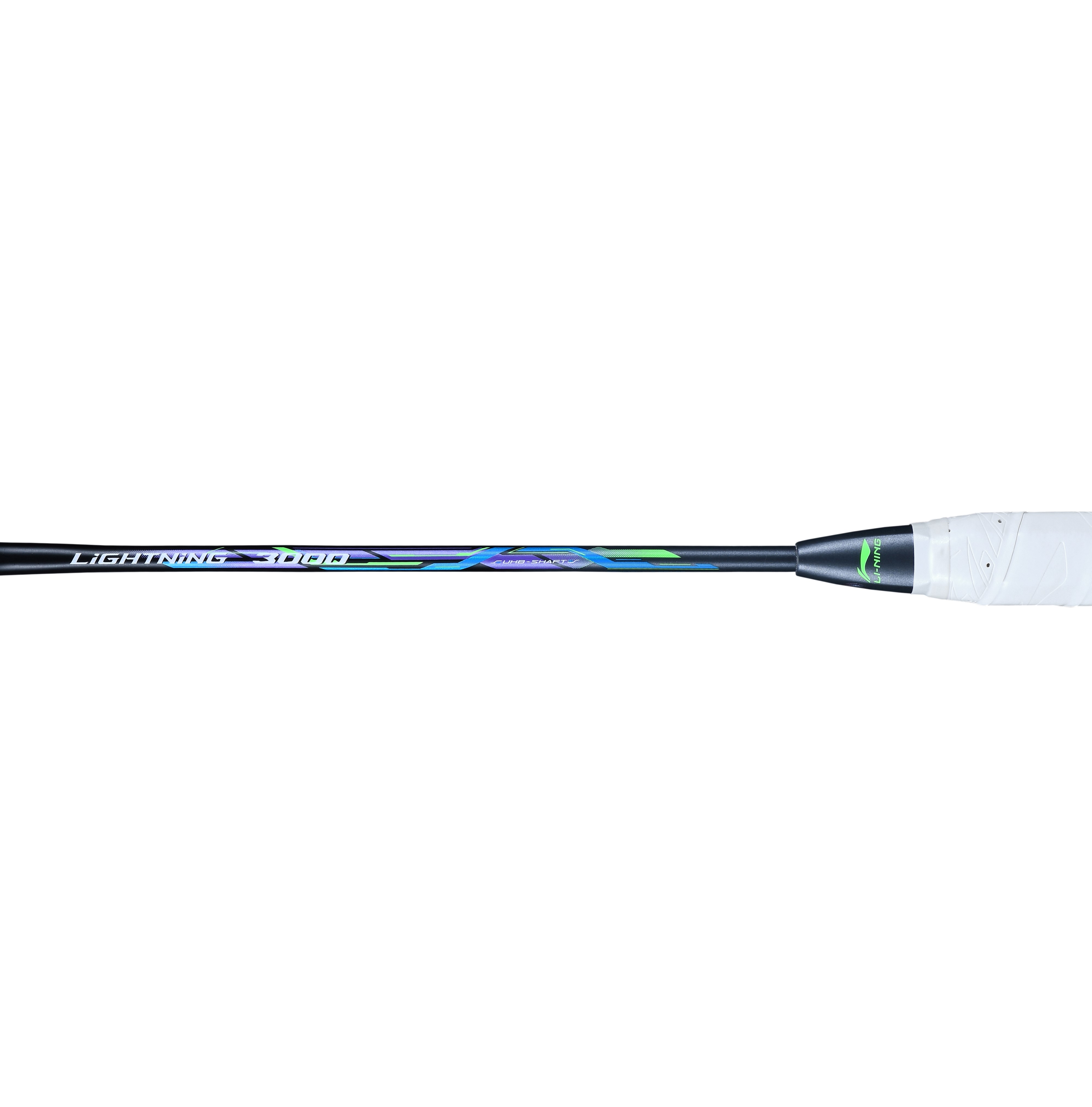 Badmintonracket Lightning 3000 unstrung Grey-Black - AYPQ132-1