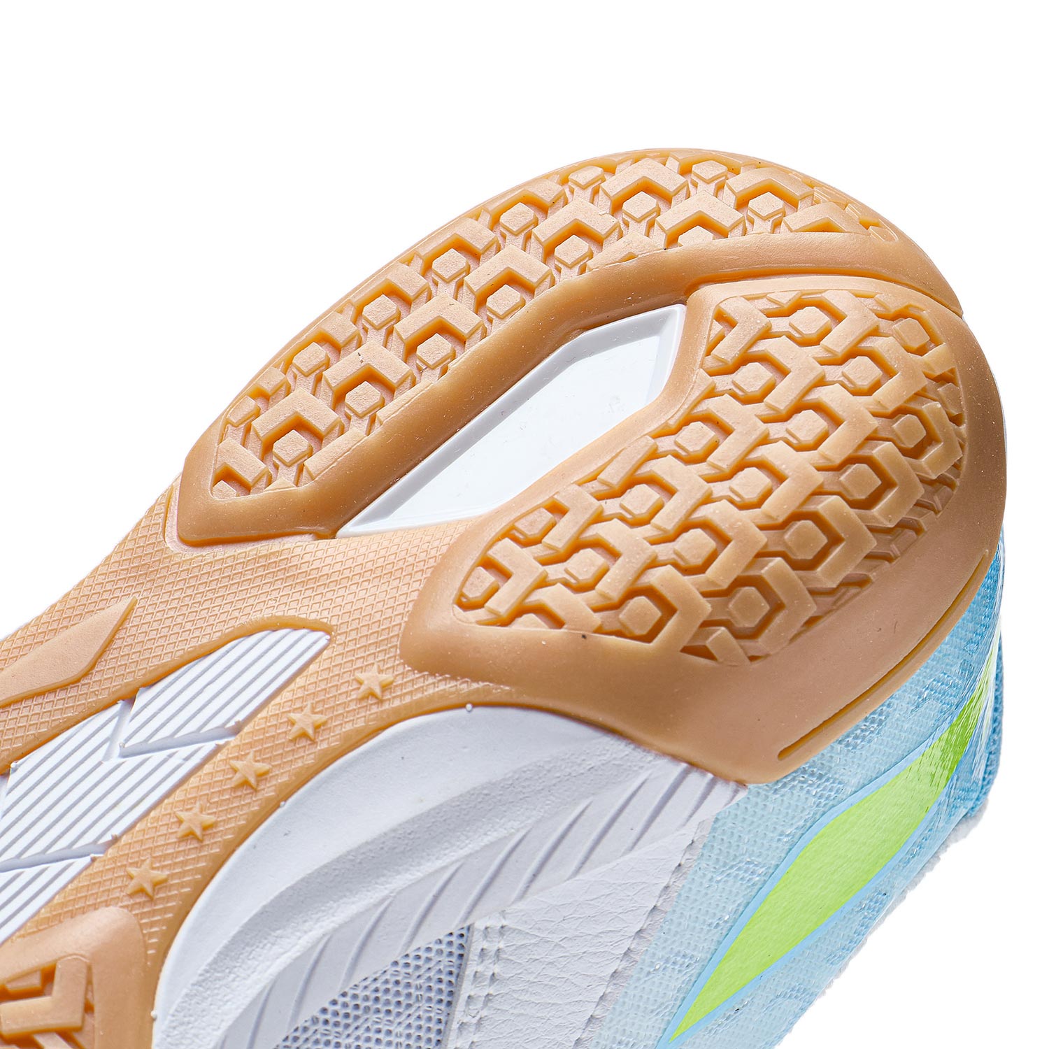 Professional Unisex Table Tennis Shoe "Champion" white/blue - APPS001-6 EU 46 1/3 = US 12