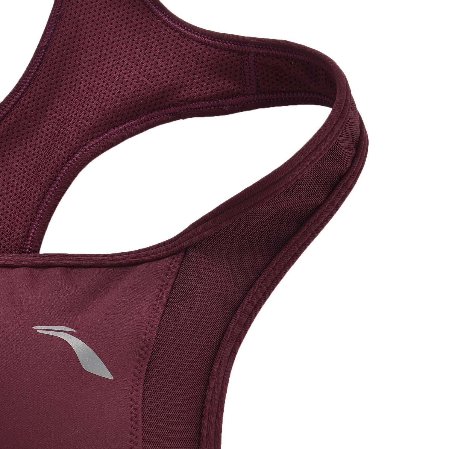Sports Bra Tight Fit Dark White Red - AUBP014-1 XXL