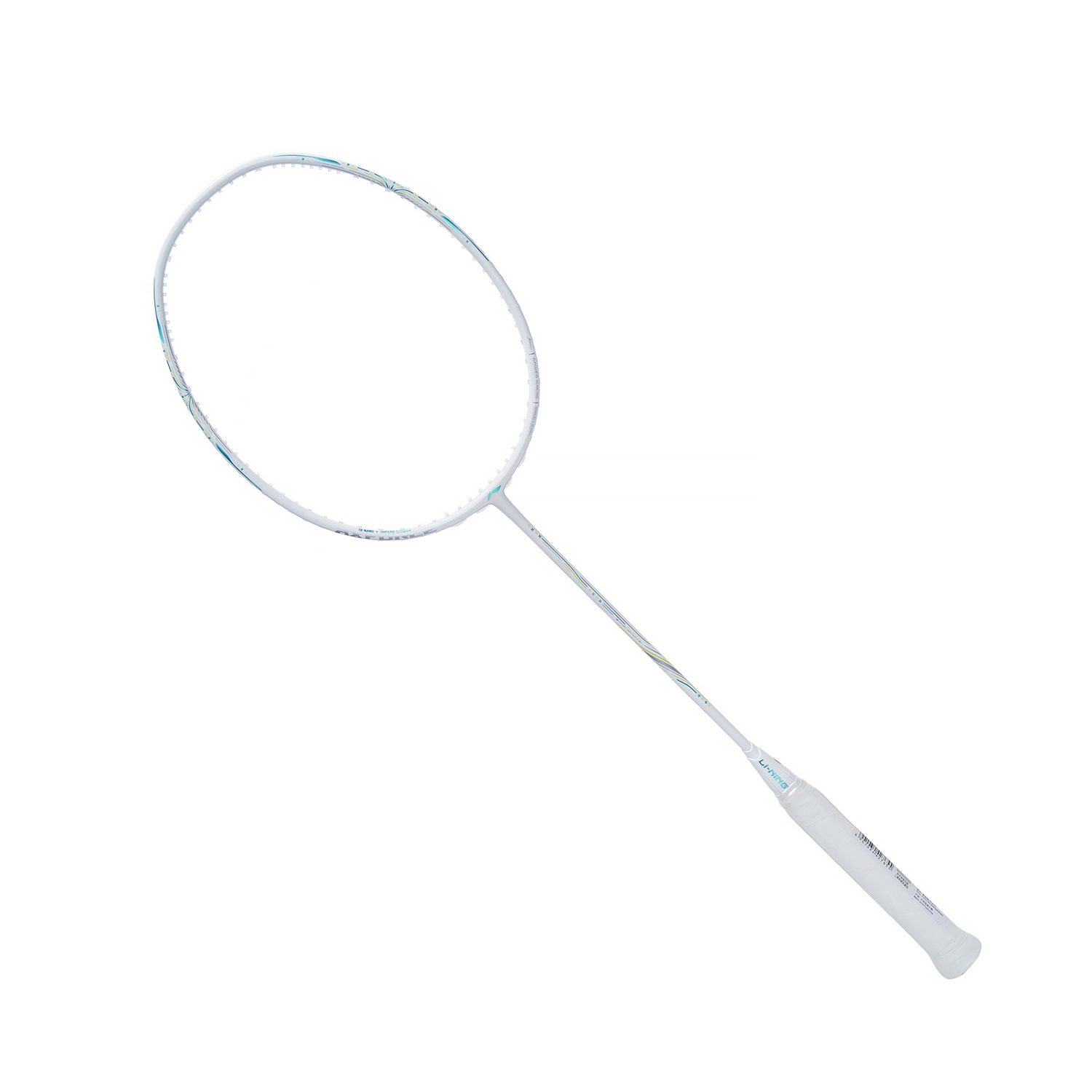 Badmintonracket AXFORCE 60 (5U) White - unstrung - AYPT055-1