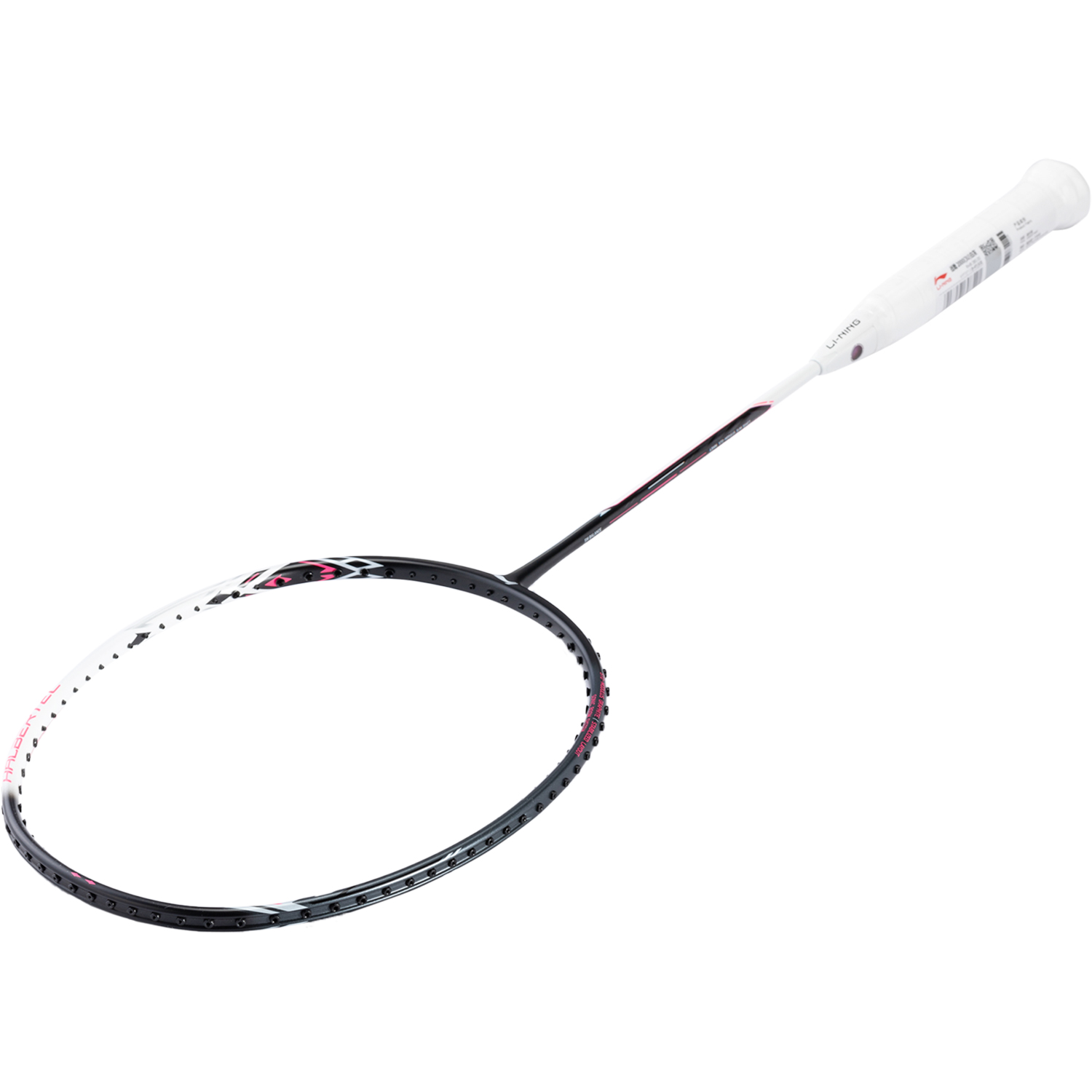 Badmintonracket HalberTec 2000 (4U) white/black - unstrung  - AYPT377-4