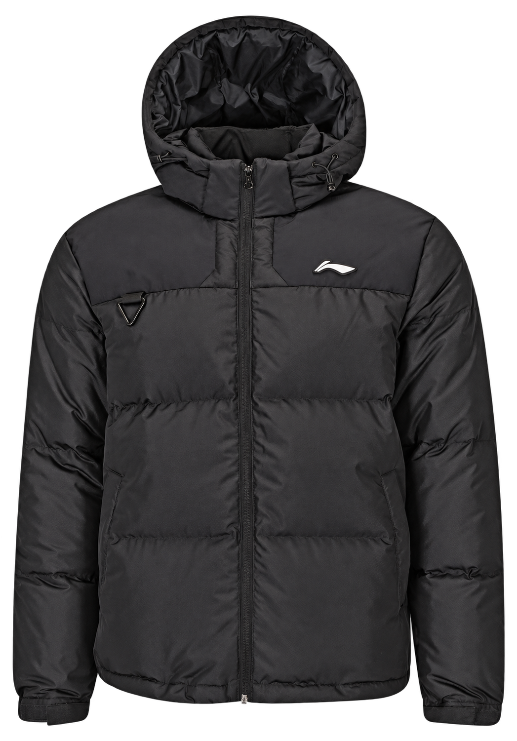 Herren Outdoor Daunenjacke schwarz mit Kapuze- AYMS213-1 3XL = XXL EU