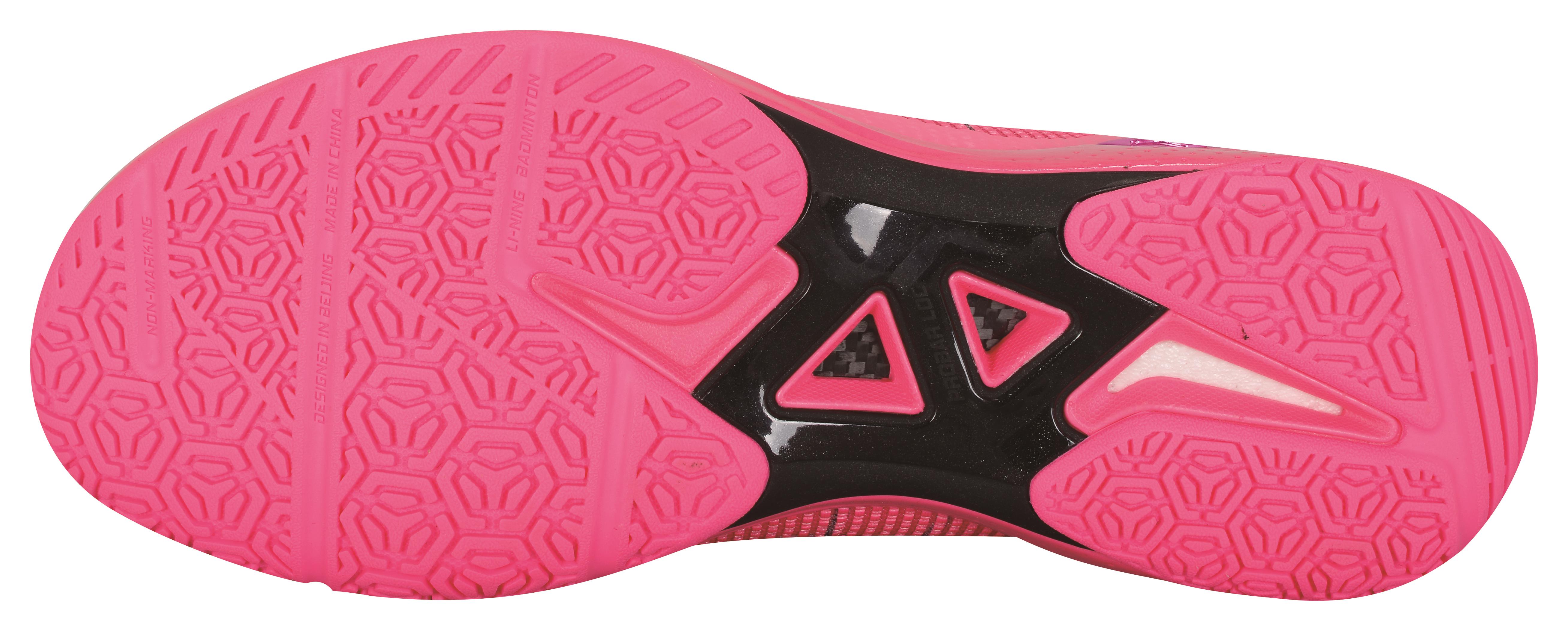 Damen Badmintonschuh "Donner" pink - AYAS018-1 EU 42 1/3 -US 9 -265 mm 