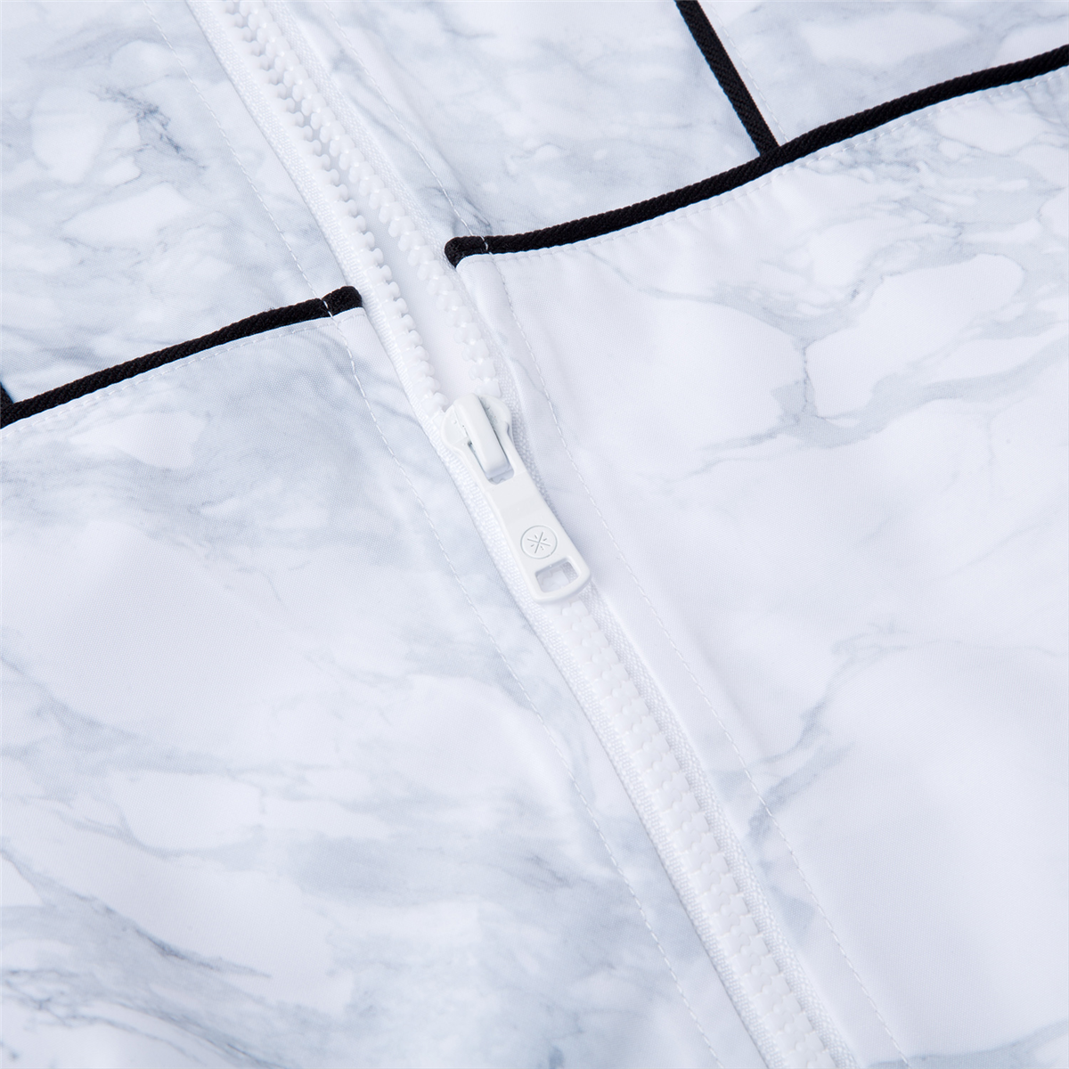 Unisex Windbreaker "Wade" weiß - AFDQ399-2 4XL = 3XL EU