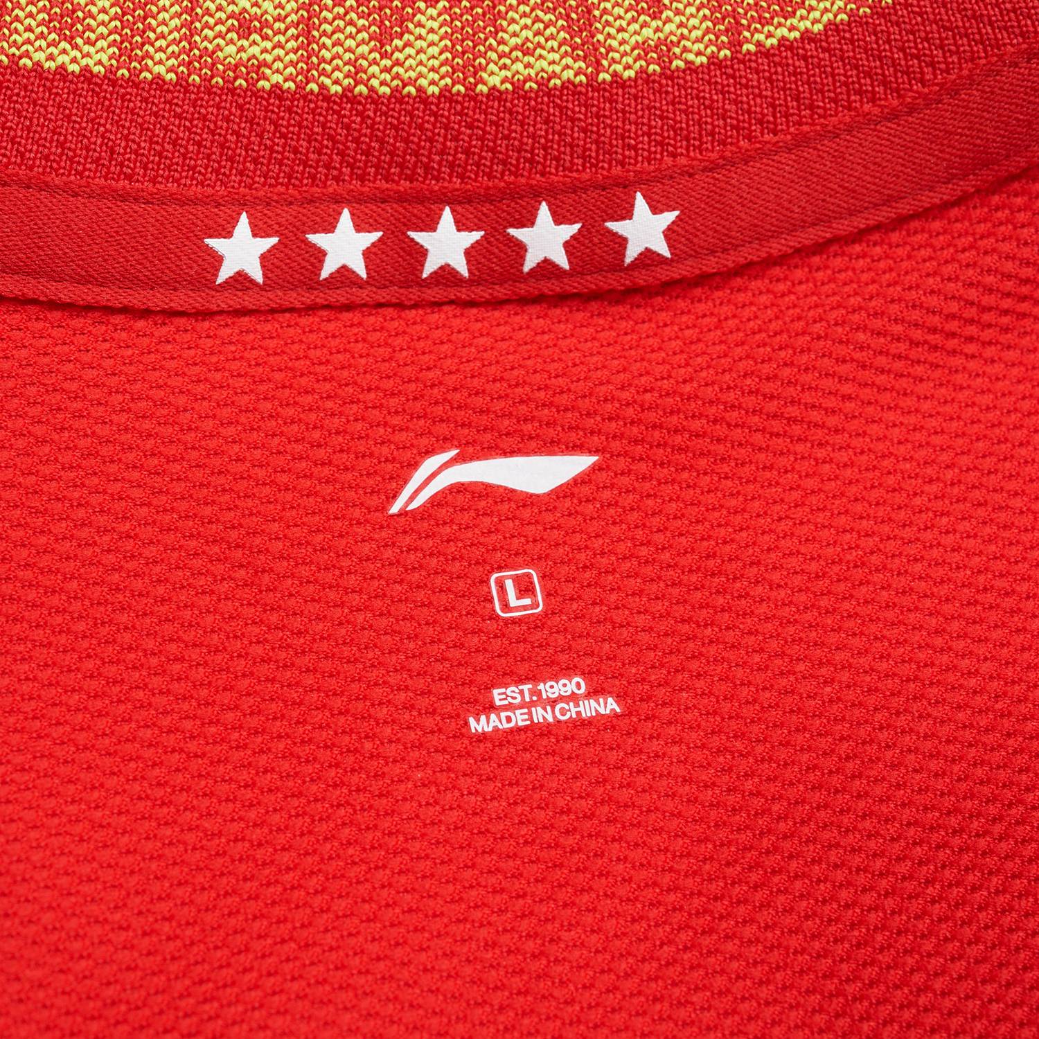 Tabletennis Men National-Team Competition-Shirt Cyber - red - AAYT029-2