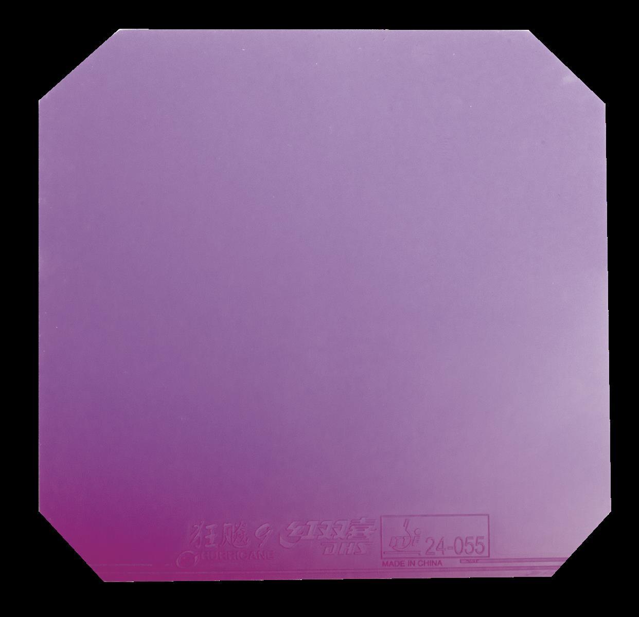 H9-V-DHS Hurricane 9 2,15mm Hard 38 Rubber Violet DXDS026-1
