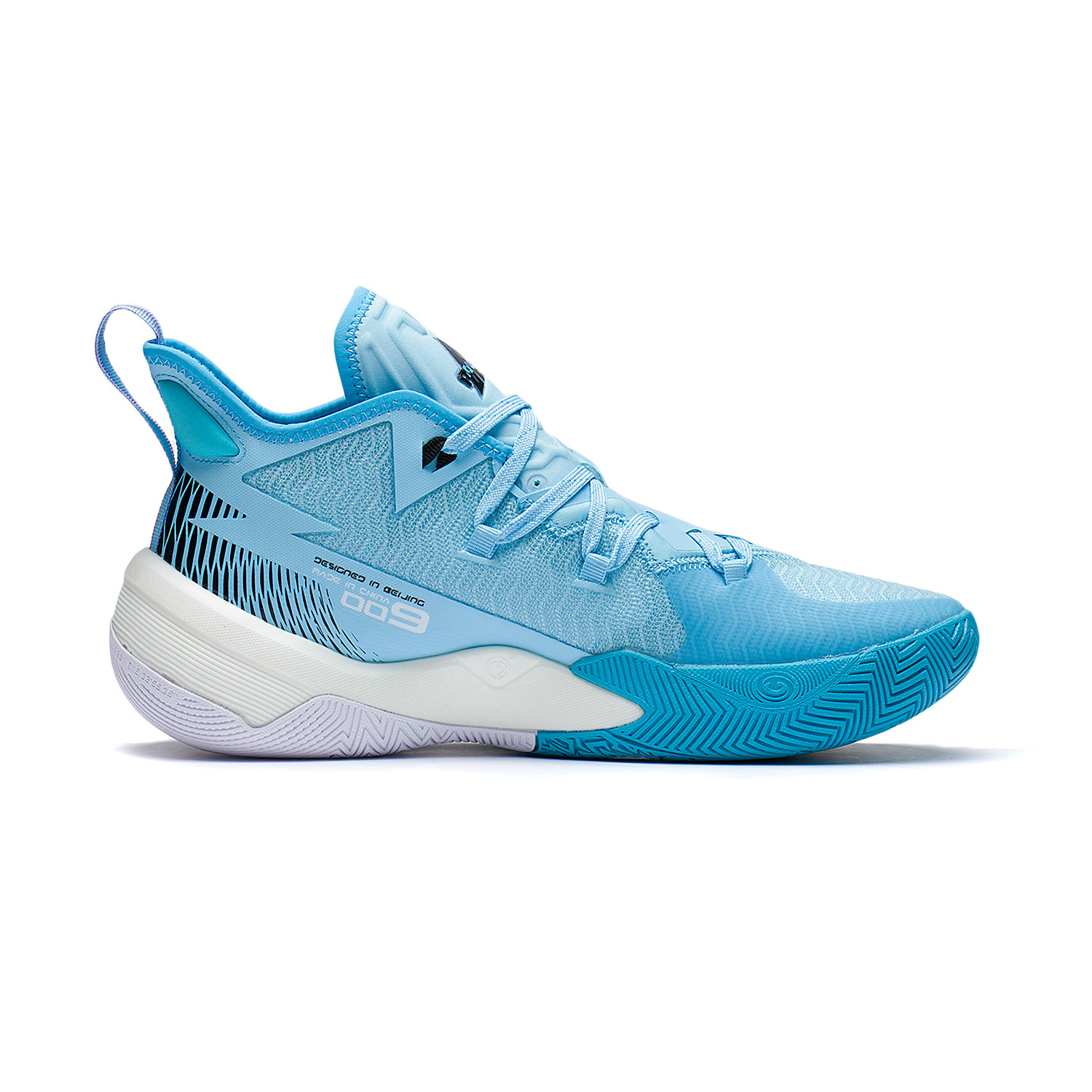 Basketballschuh "Power" 9 Premium blau - ABAS073-3 46 1/3 -US 12 -295