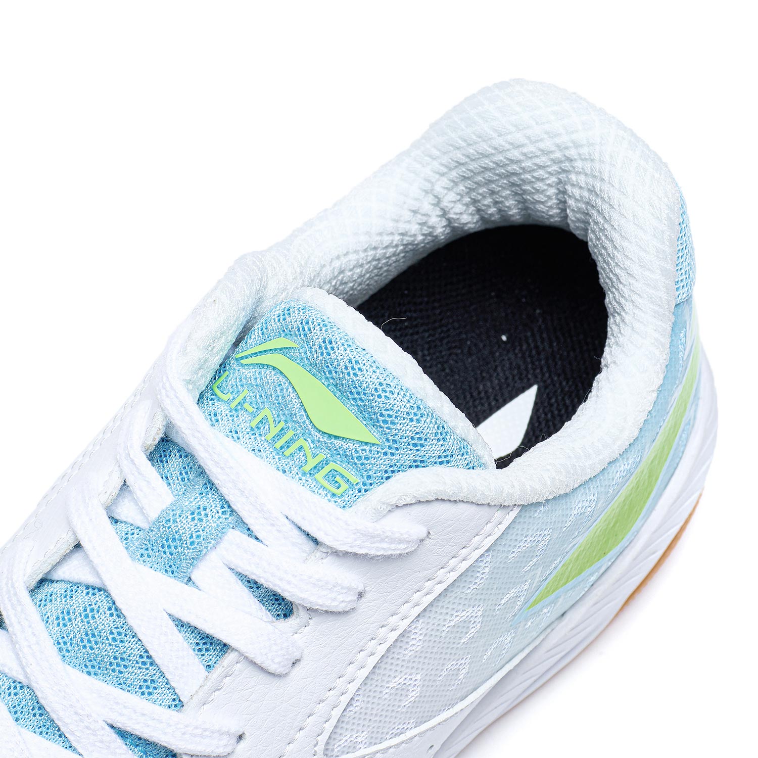 Professional Unisex Table Tennis Shoe "Champion" white/blue - APPS001-6 EU 46 1/3 = US 12