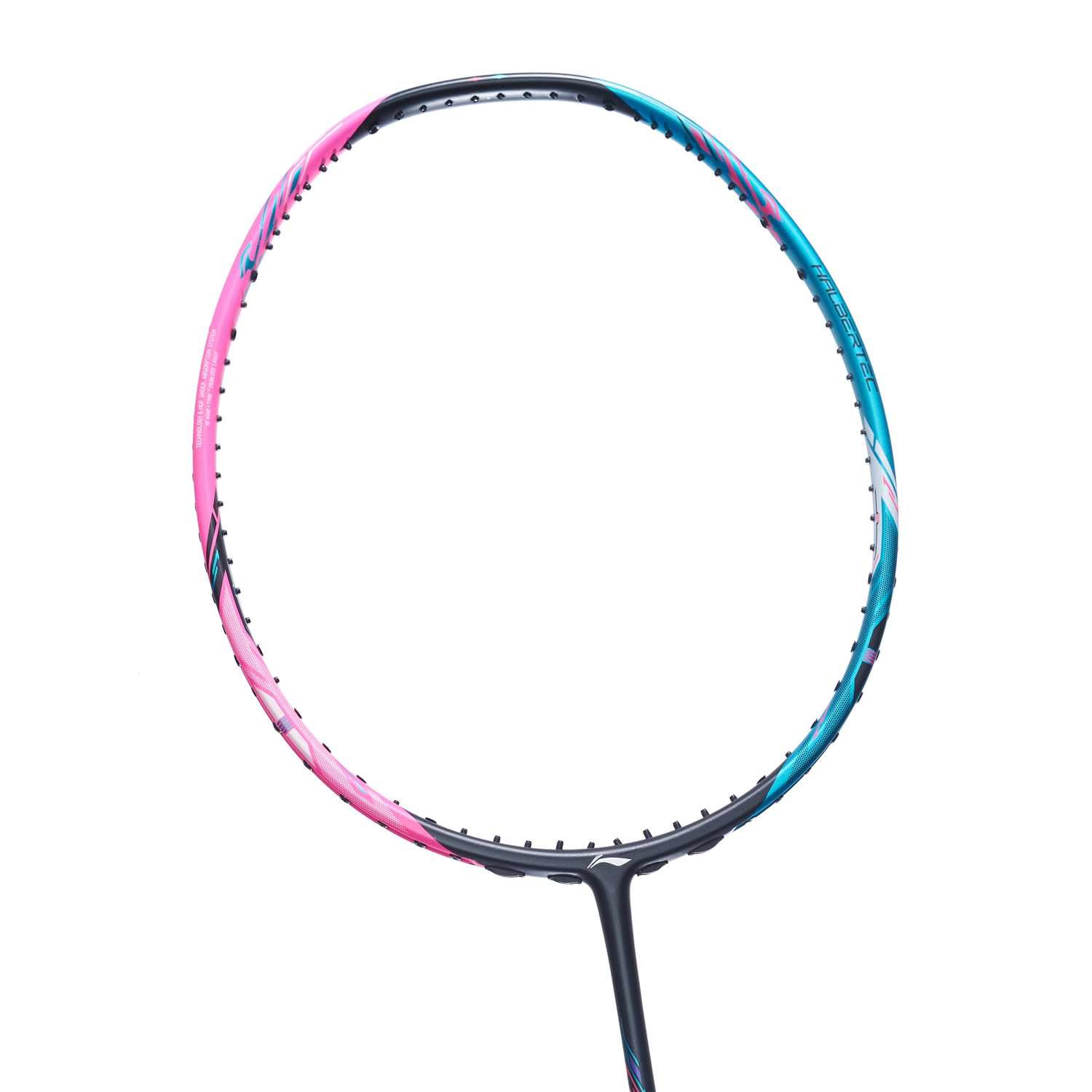 Badmintonracket HalberTec 8000 (4U) Green/Pink - unstrung  - AYPT369-4