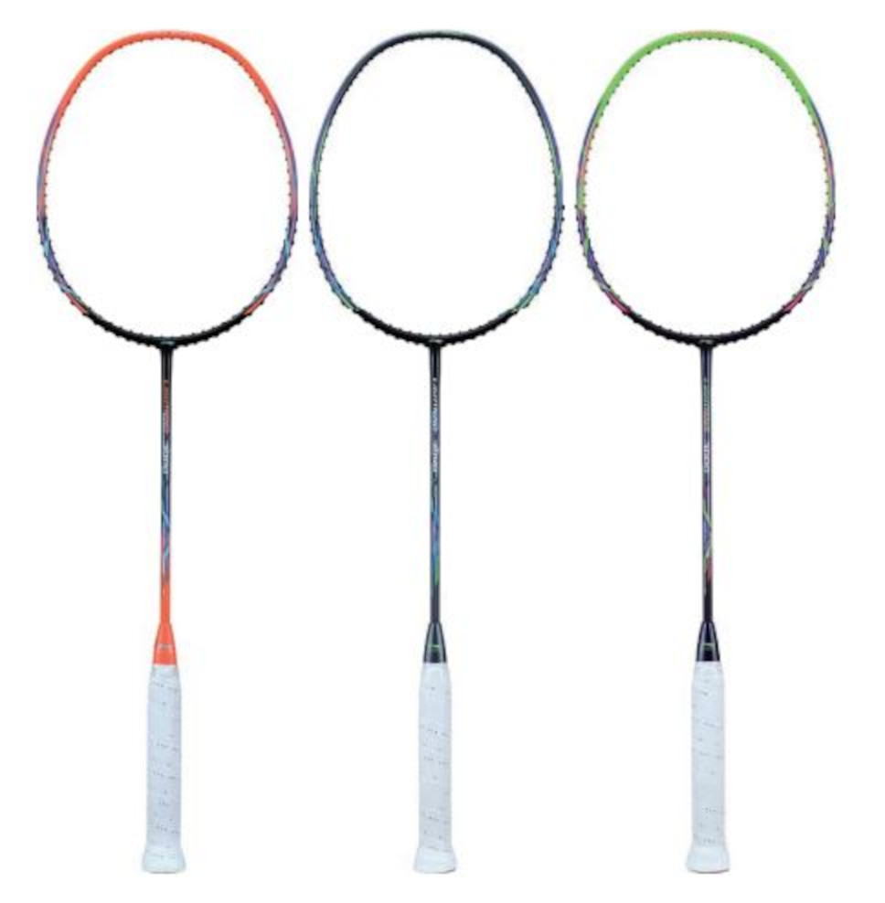 Li-Ning BadmintonschlägerLightning 3000 Farbauswahl bespannt