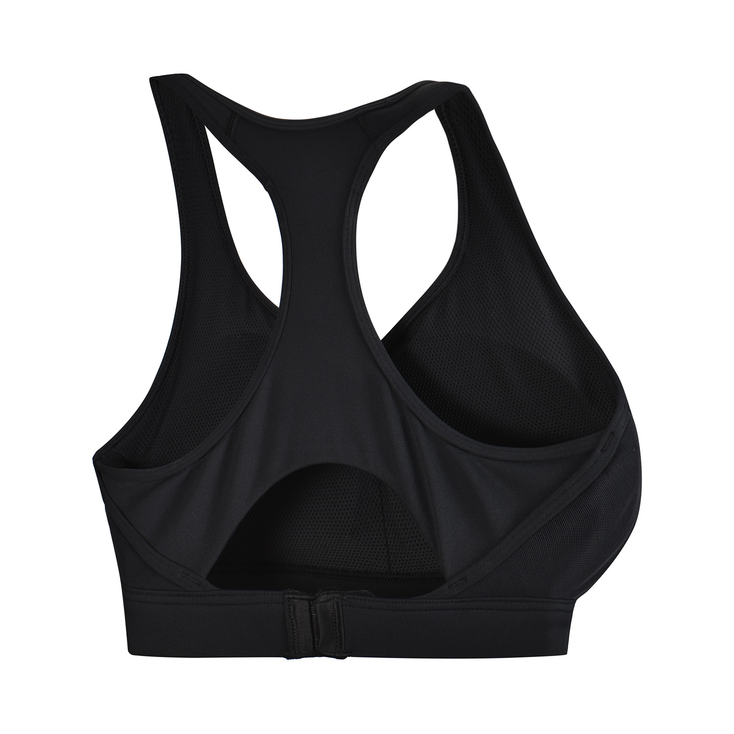 AUBP014-3 Sports Bra Tight Fit Standard Black XXL