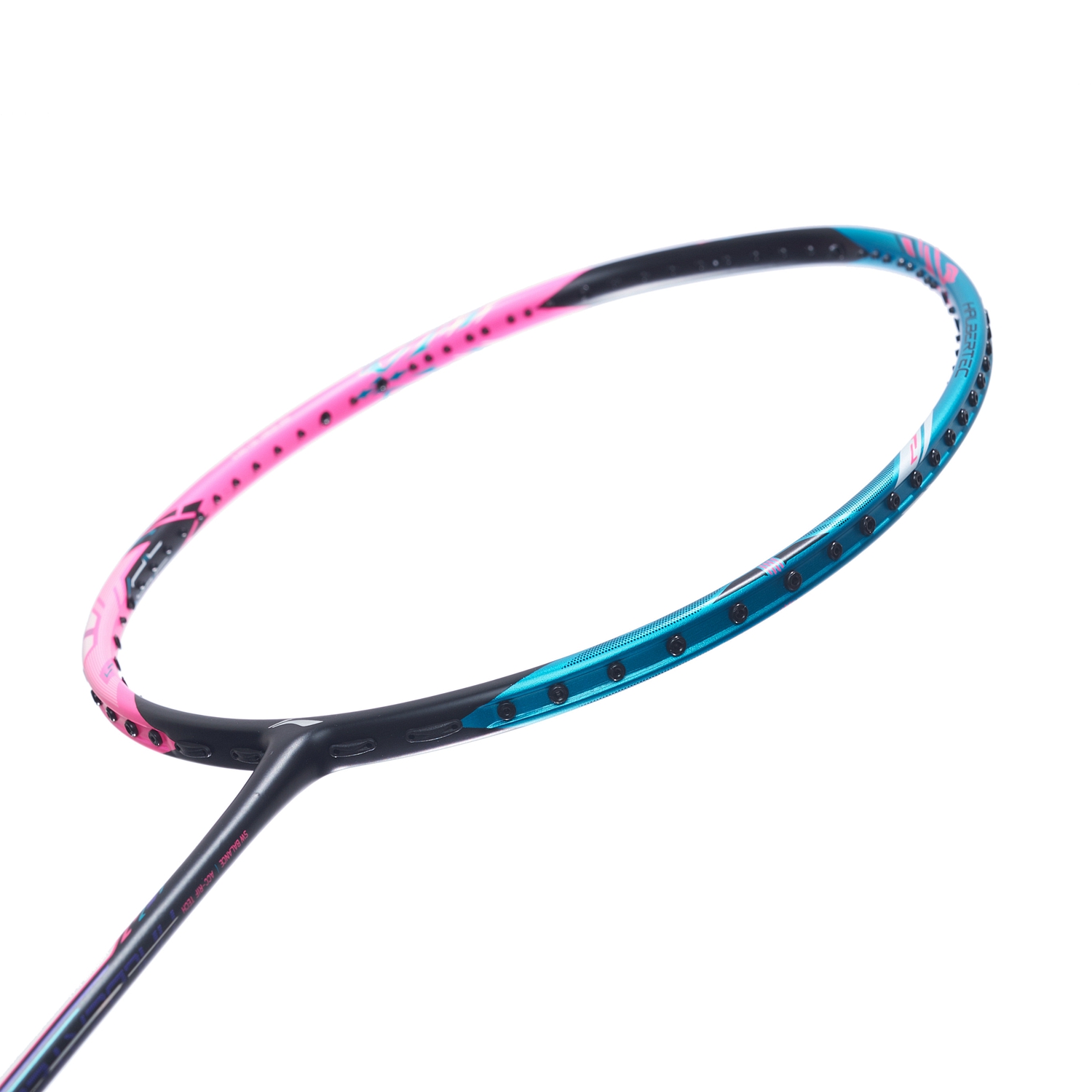 Badmintonracket HalberTec 8000 (4U) Green/Pink - unstrung  - AYPT369-4