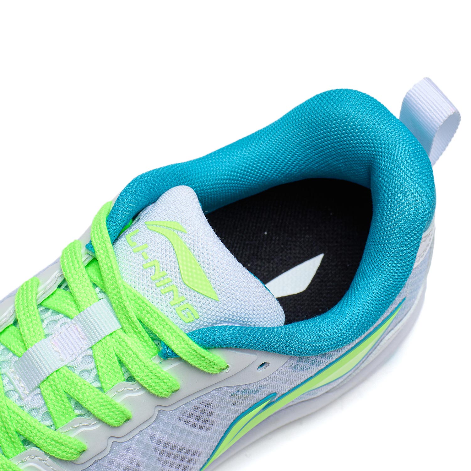 Unisex Tabletennis shoe Hawk Eye 2.0 Pro - white/light-blue - APPT009-6 EU 46 1/3 = US 12